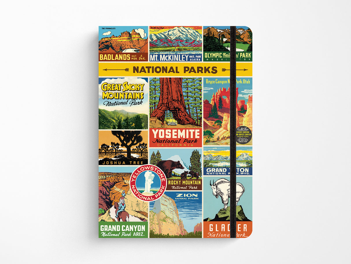 Cavallini Large Vintage Notebook - National Parks