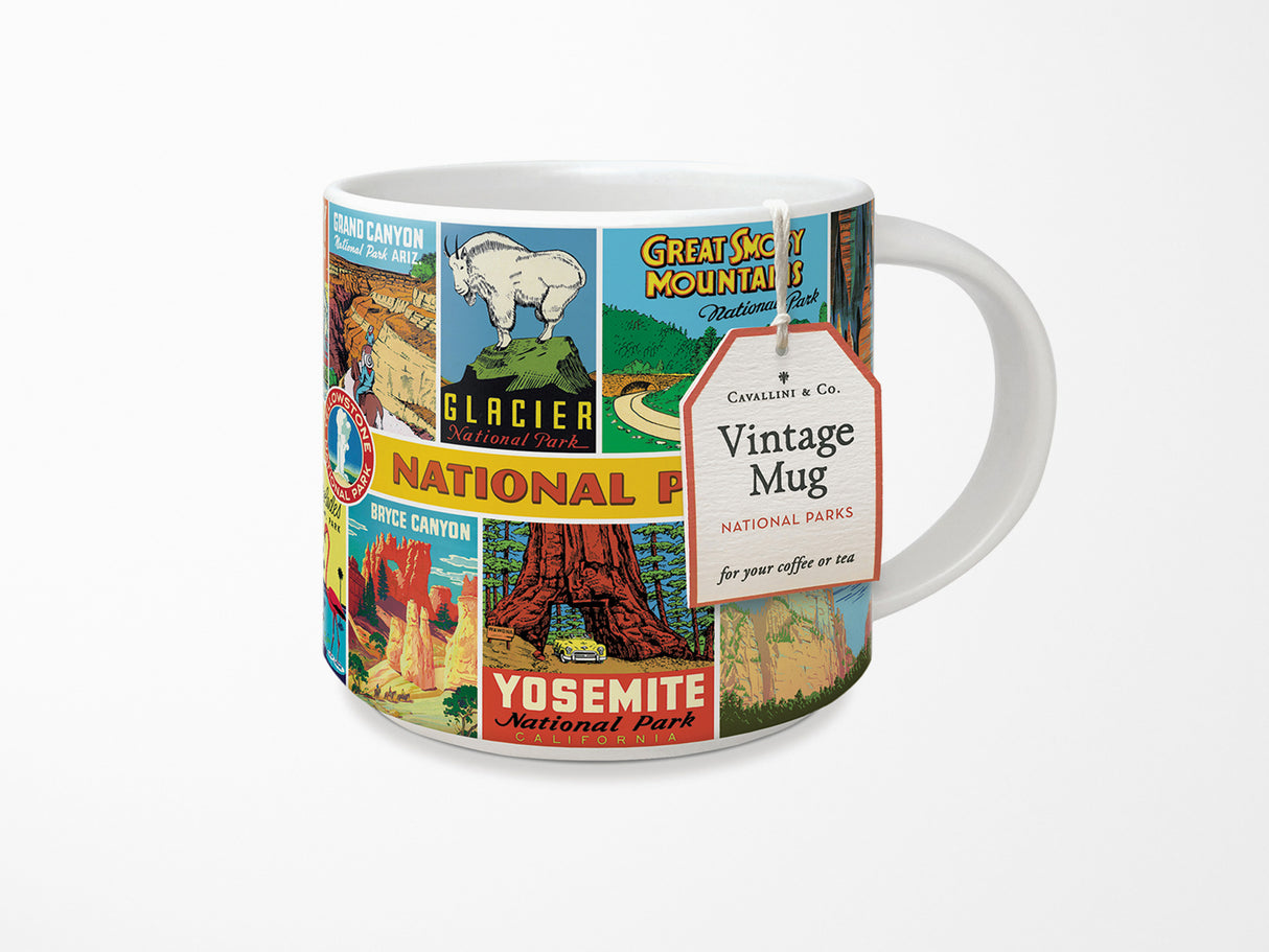 Cavallini Vintage Mug - National Parks