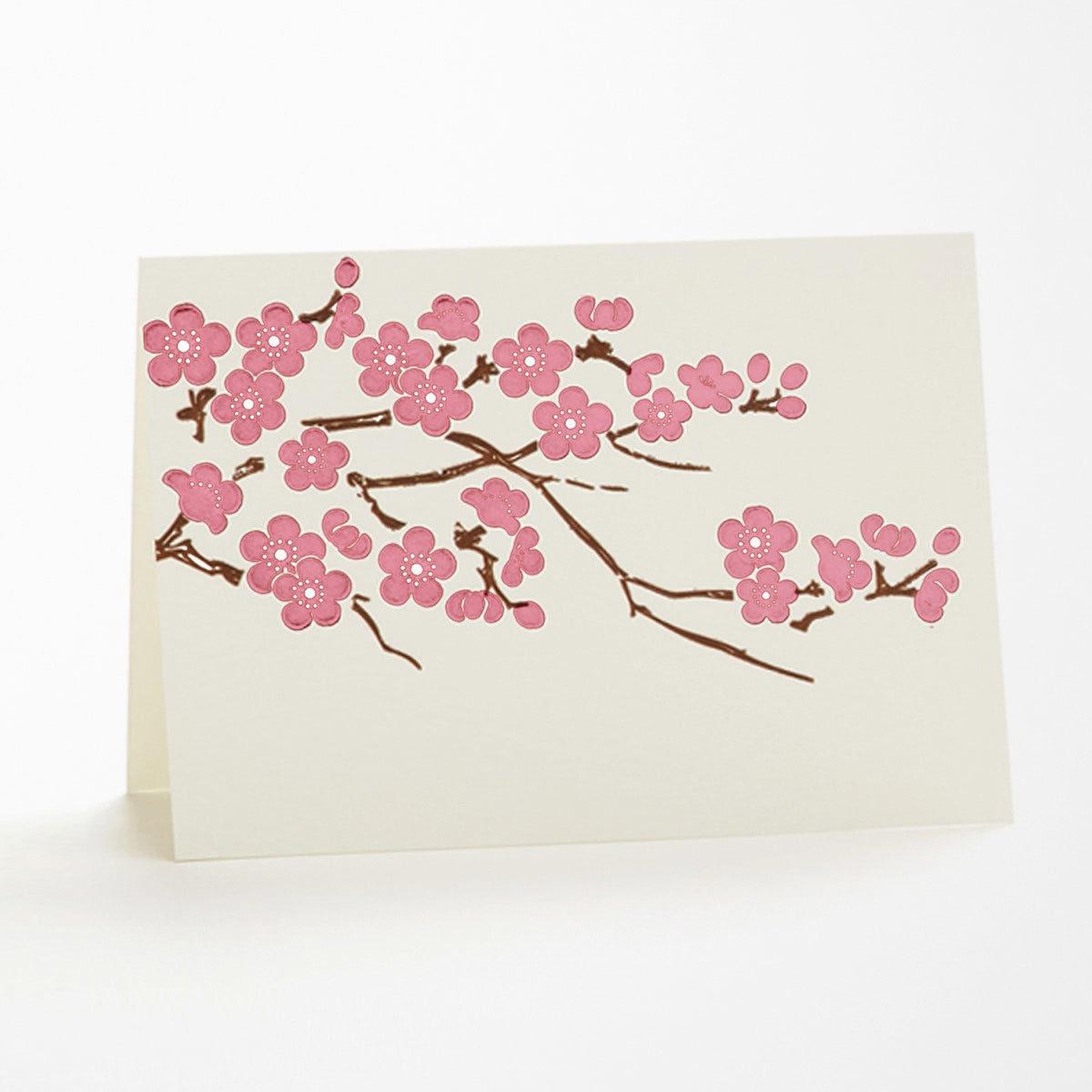Cherry Blossom Small Greeting Card, Set of 6 – Jenni Bick Custom Journals