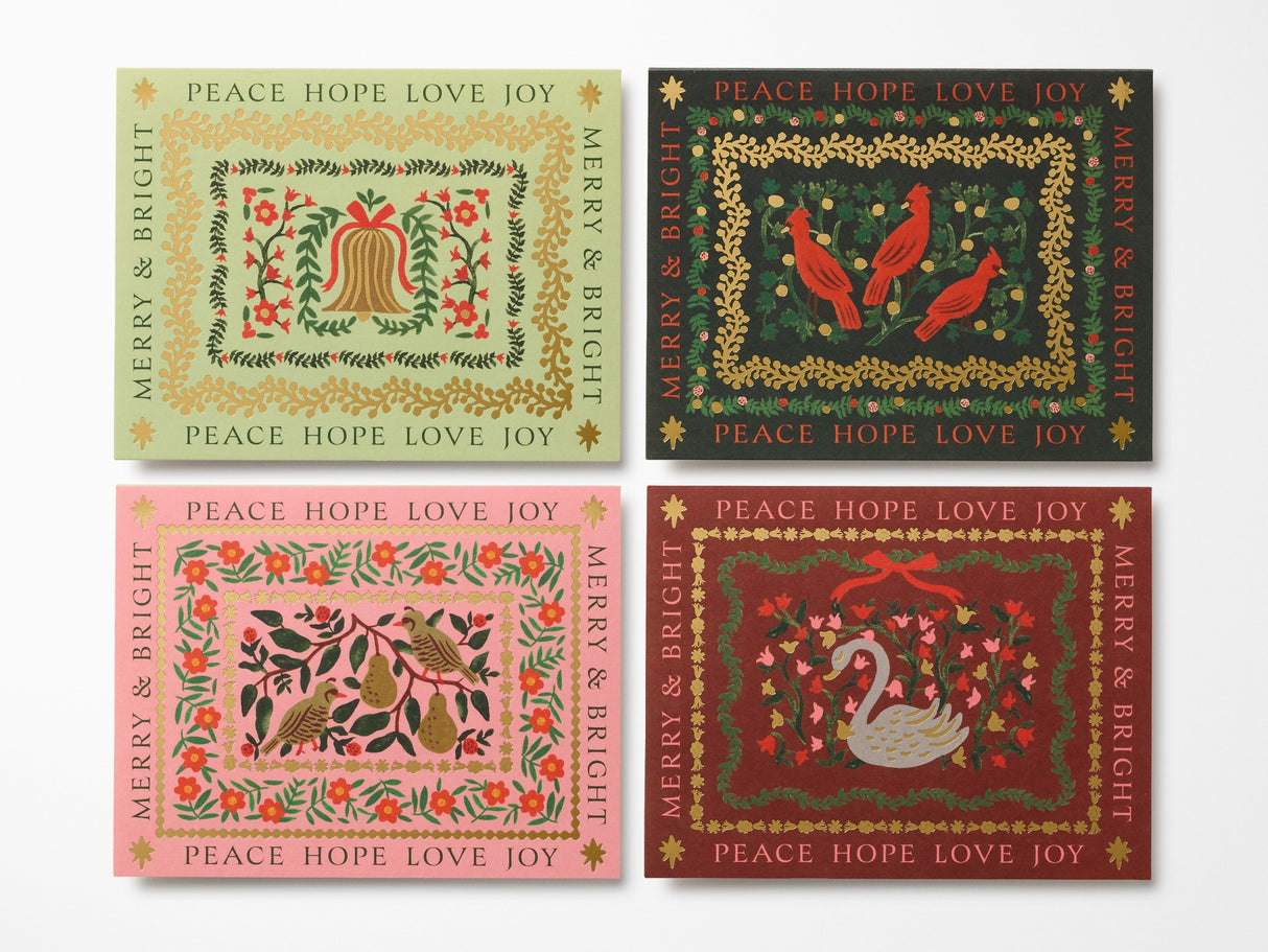 Christmastide Keepsake Card Box of 8 Assorted Designs