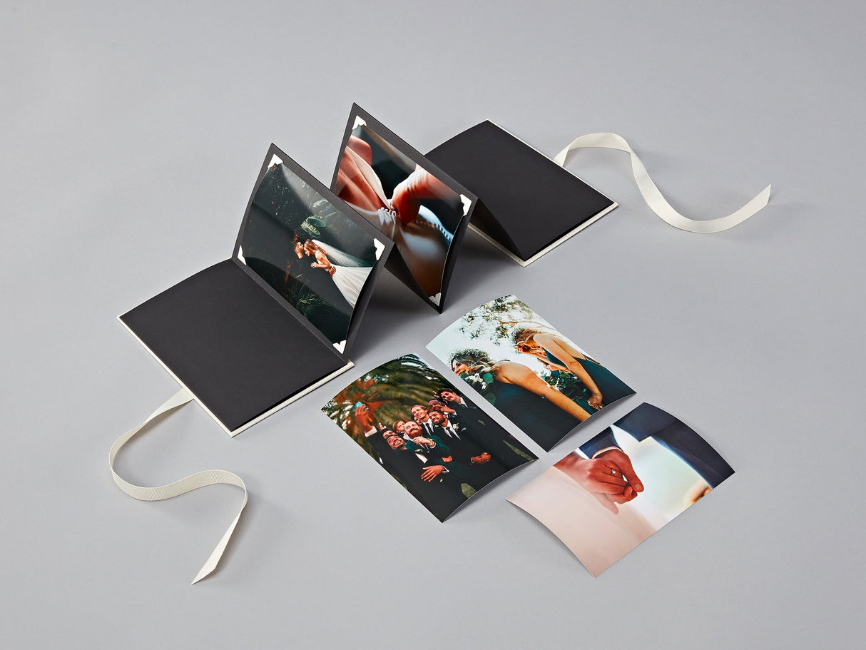 Marine Stripes Leporello Photo Album