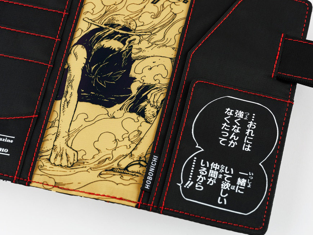 Coming in October! Hobonichi Techo A6 Original Cover + Book - ONE PIECE magazine: Straw Hat Luffy