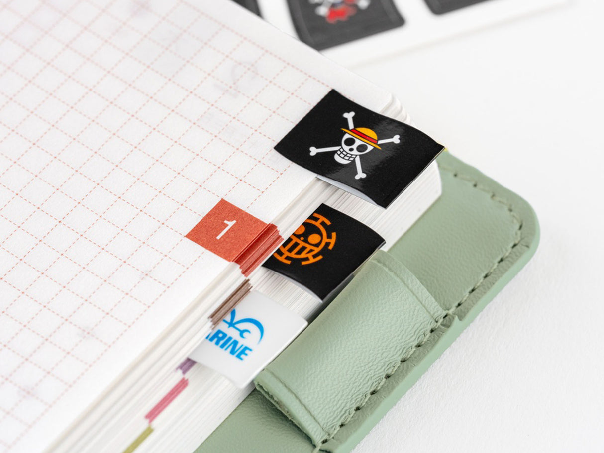 Coming in October! ONE PIECE magazine - Pirate Flag Index Stickers