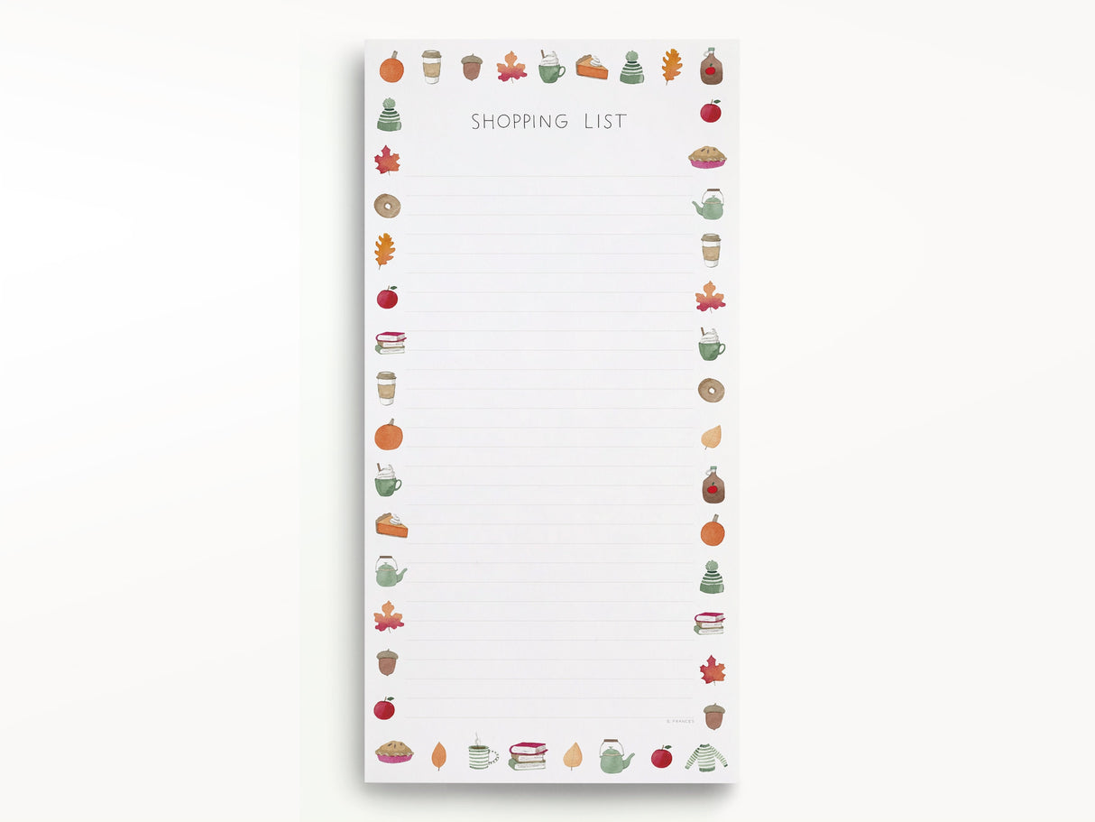 Crisp and Cozy Market Notepad