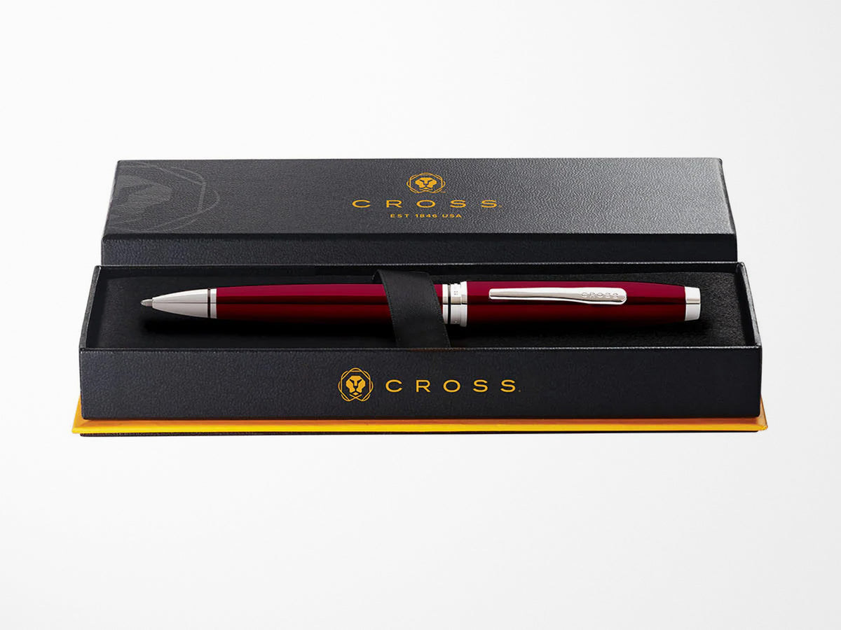 Cross Coventry Pen - Red Lacquer with Chrome