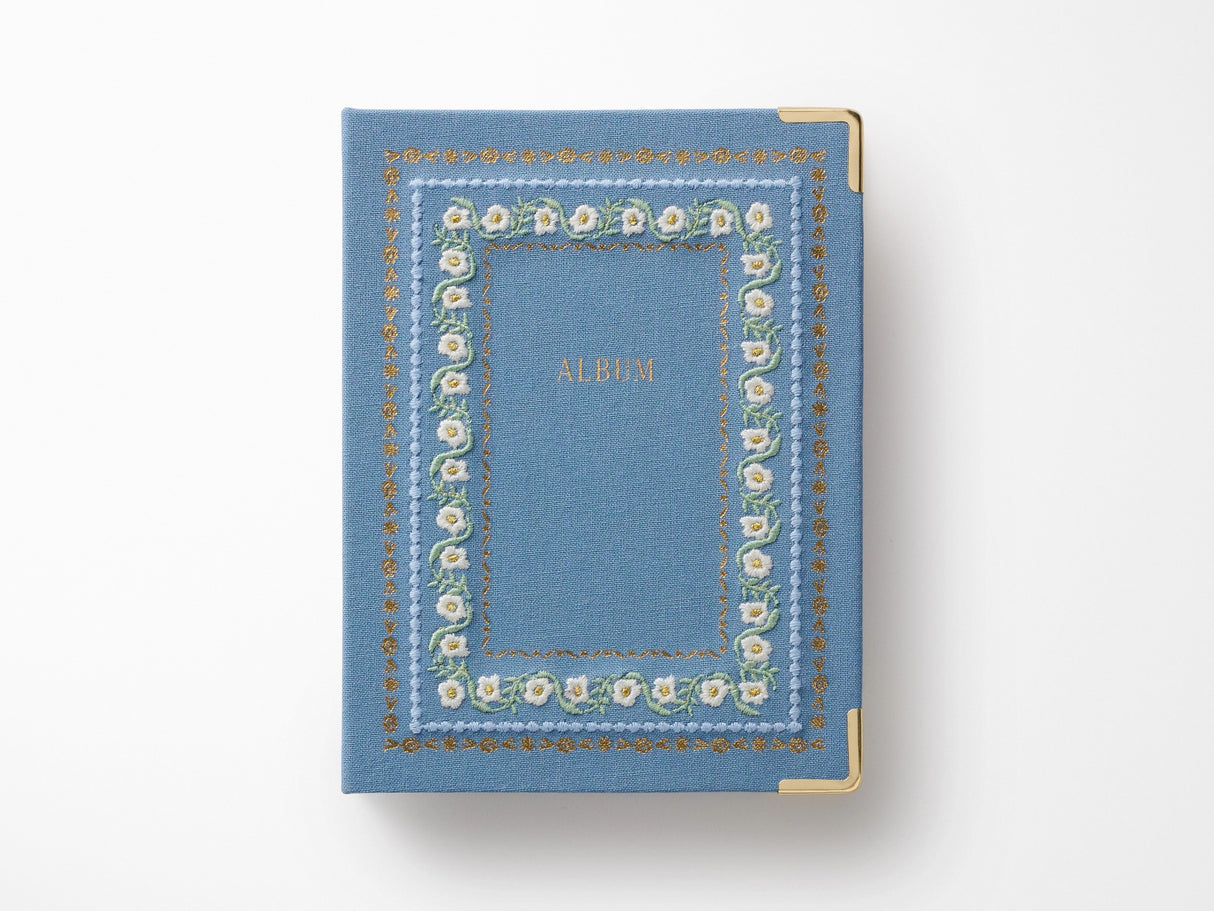 Delphine Embroidered Small Photo Album