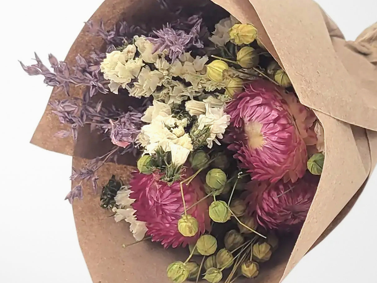 Dried Wildflowers Medium Bouquet Bundle