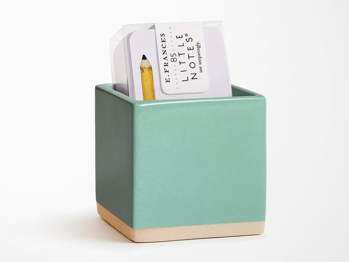 E. Frances Little Notes® - Ceramic Holder - Minty