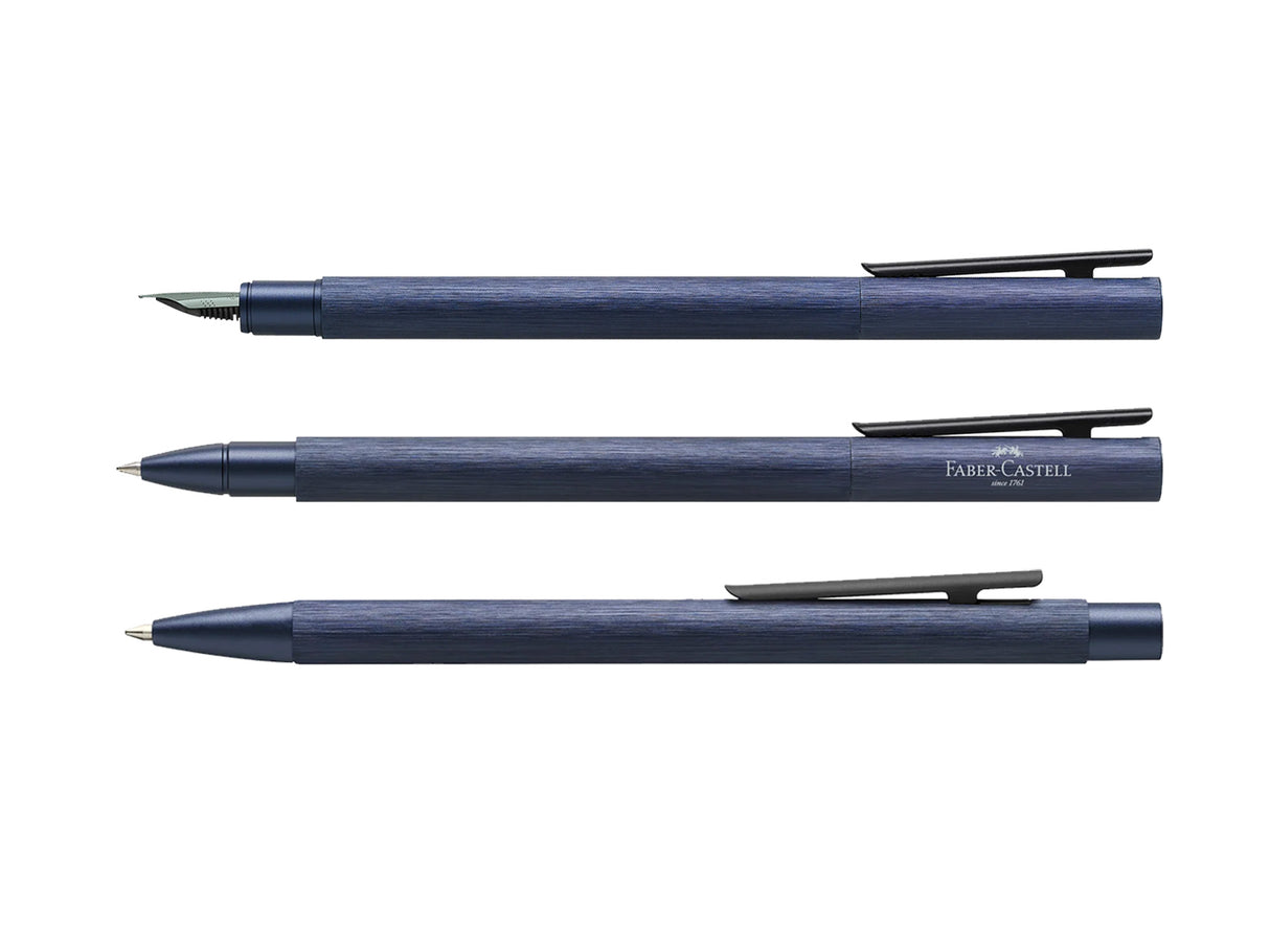 Faber Castell NEO SLIM ALUMINUM DARK BLUE Collection