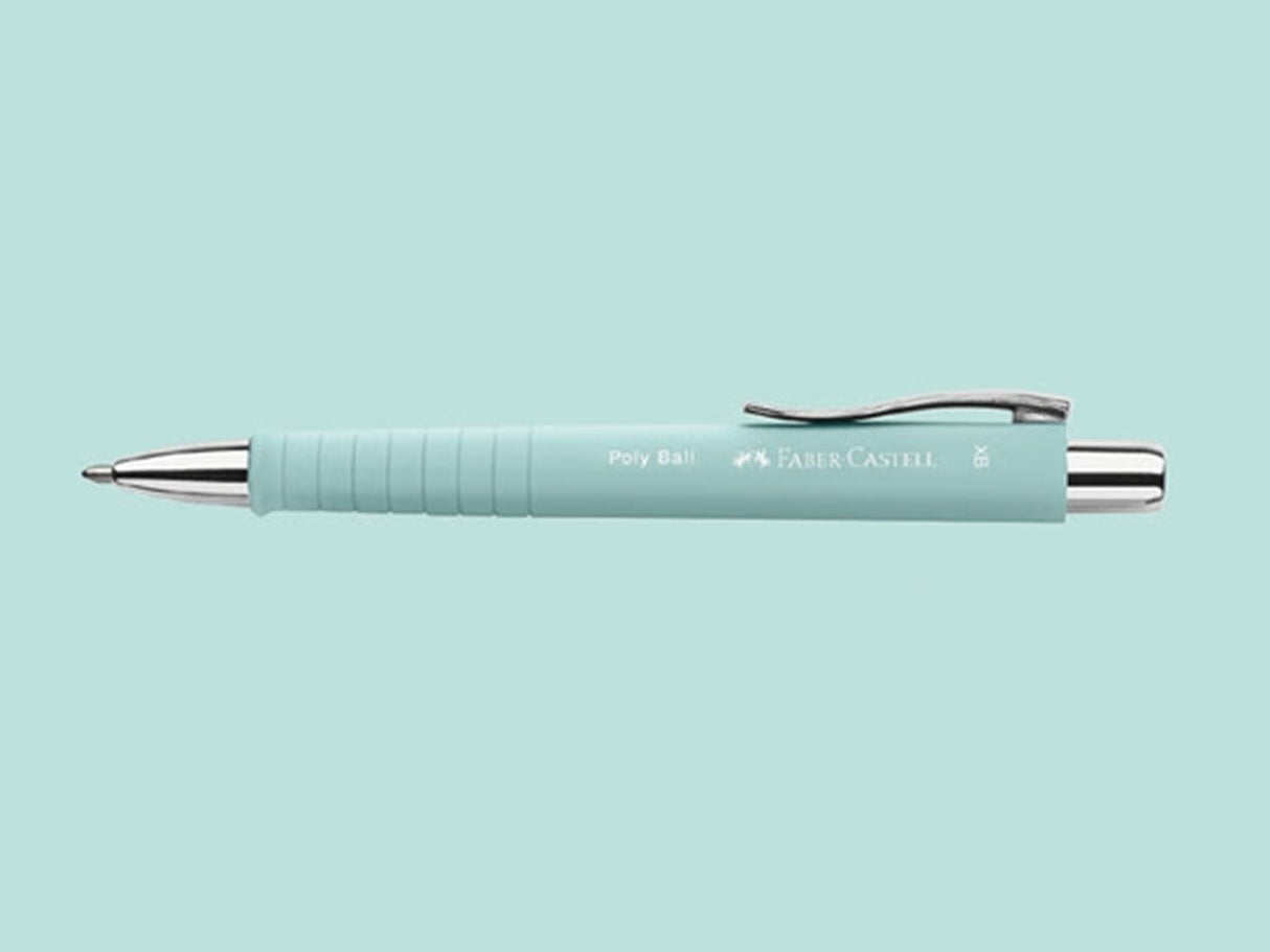 Faber Castell Poly Ball Pen Collection - Caribic Blue