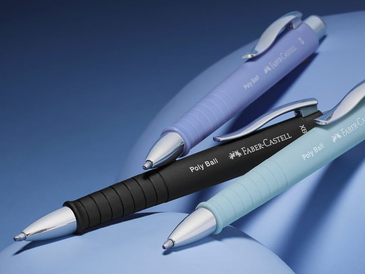 Faber Castell Poly Ball Pen Collection - Caribic Blue