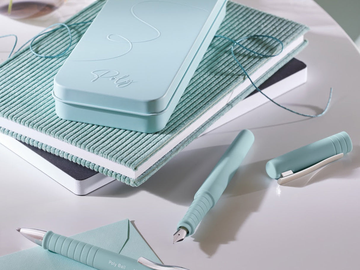 Faber Castell Poly Ball Pen Collection - Caribic Blue