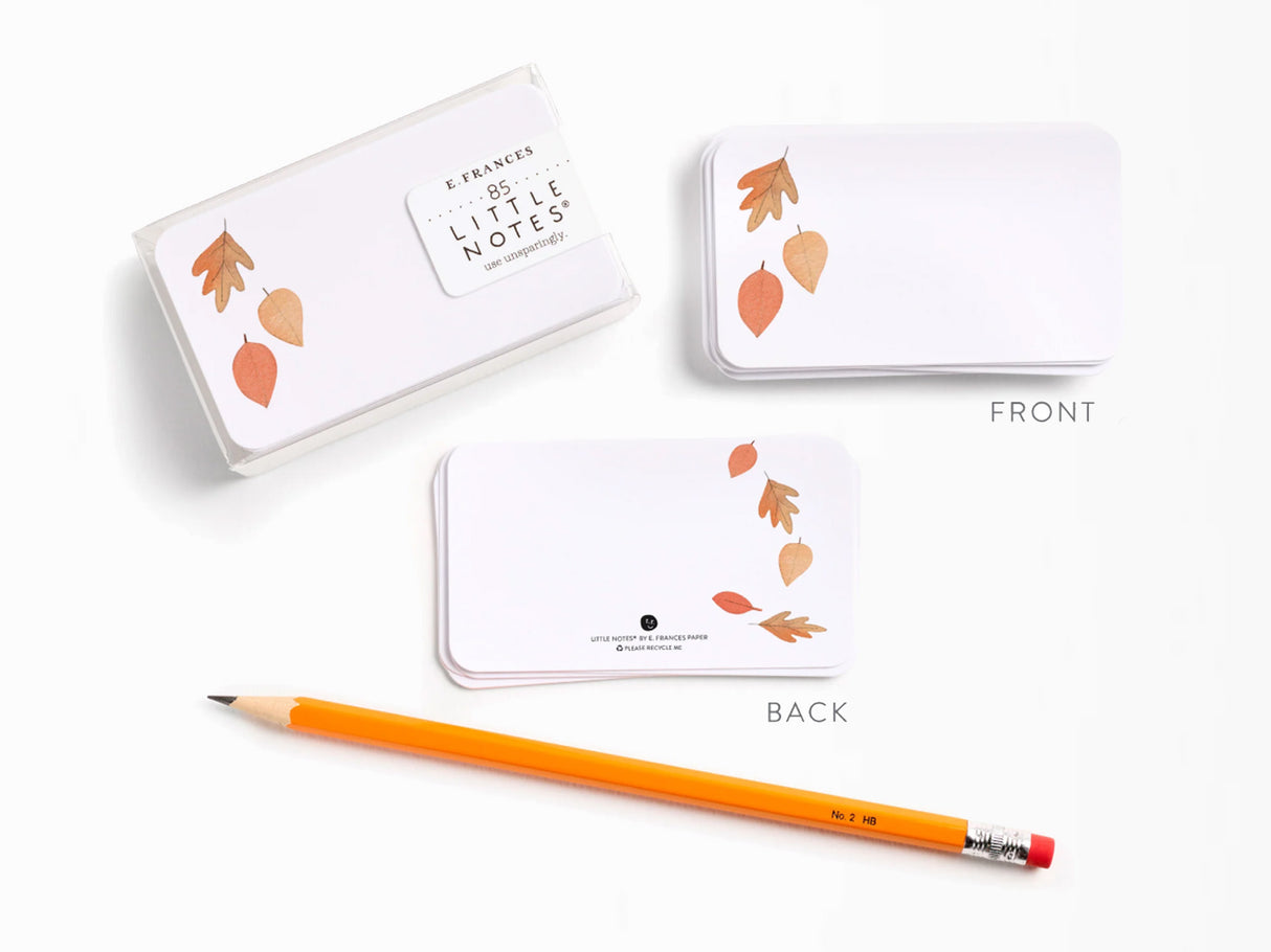 Falling Leaves Little Notes