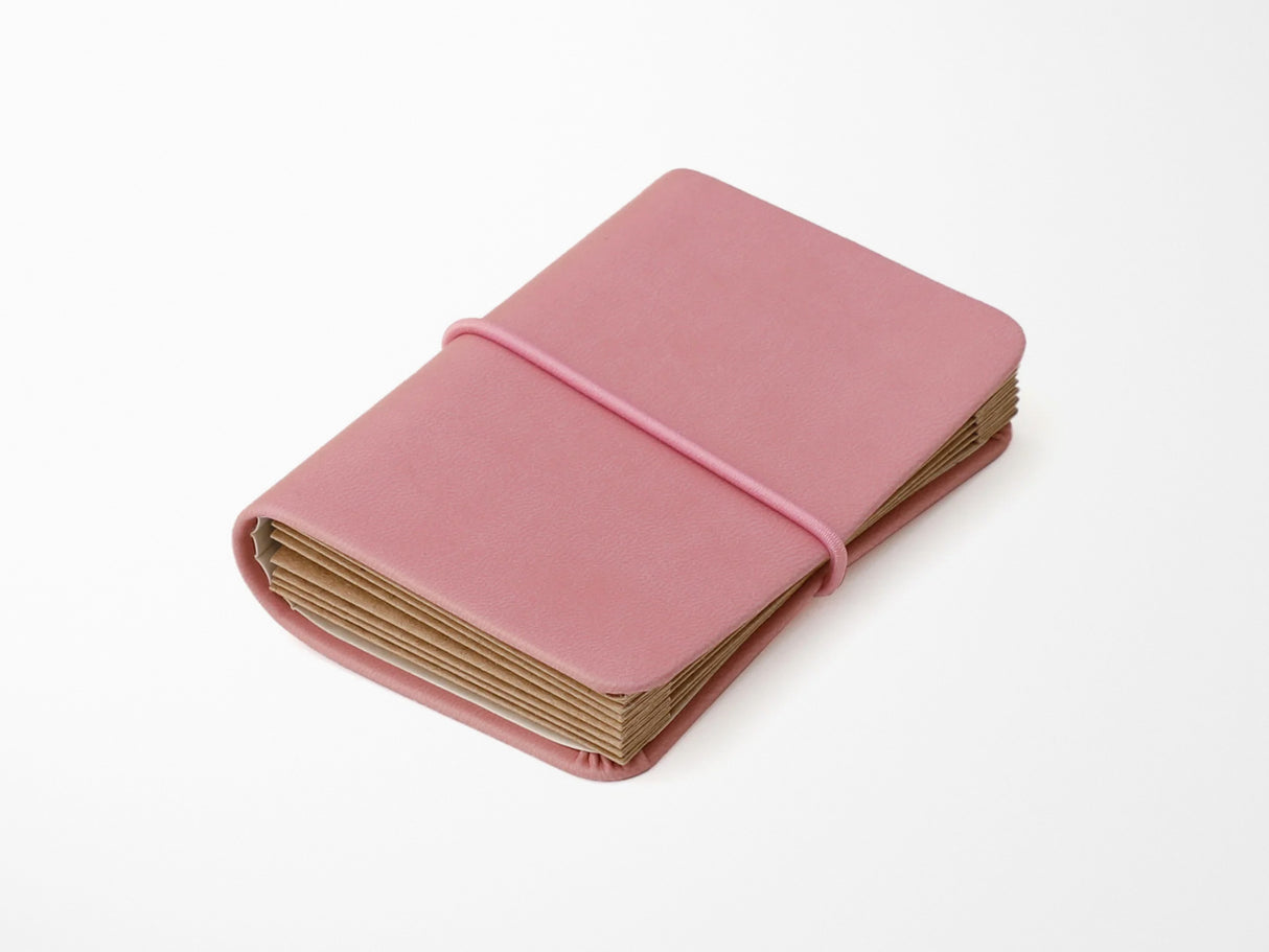 Faux Leather Accordion Card Holder