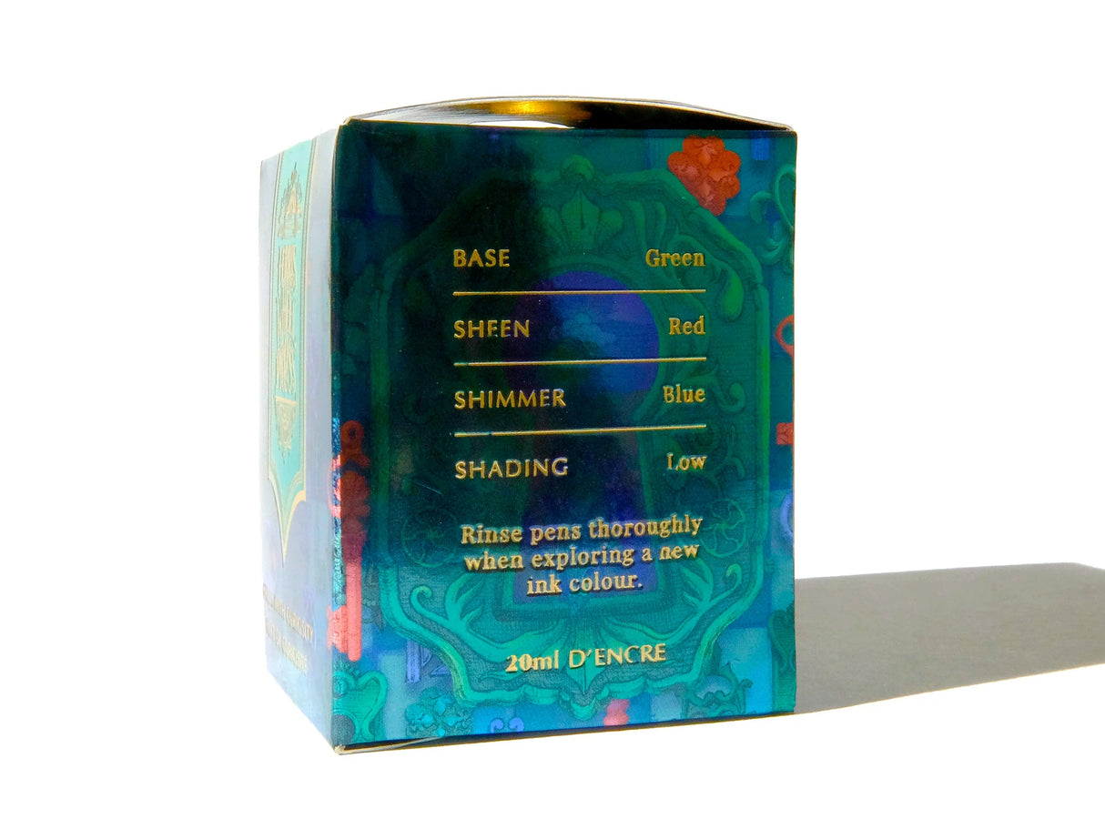 Ferritales Green With Curiosity Fountain Pen Ink