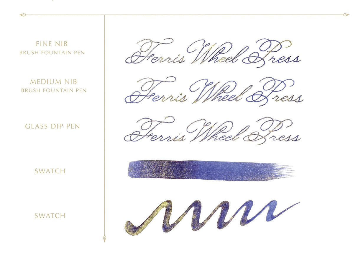 Ferritales Tides of Midas Fountain Pen Ink