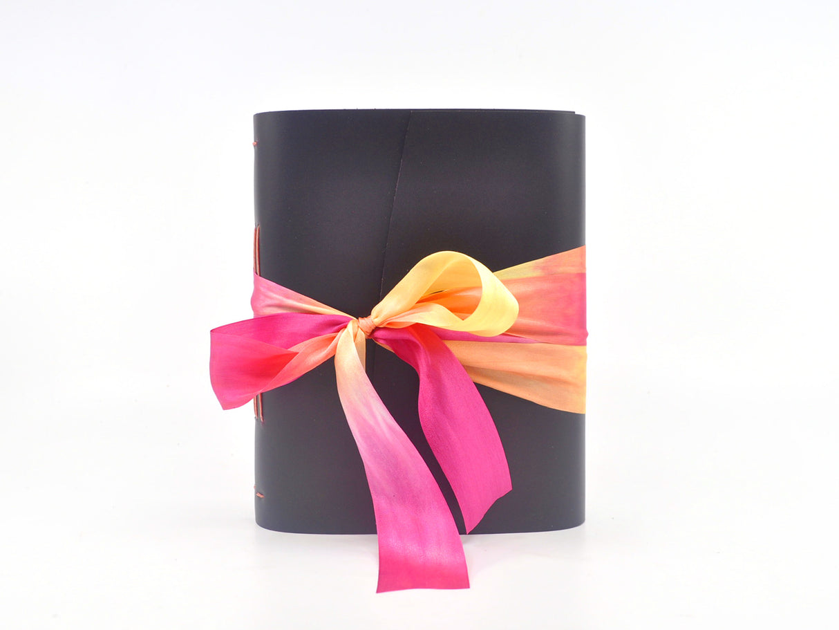 Fiery Sunset One of a Kind Leather Journal