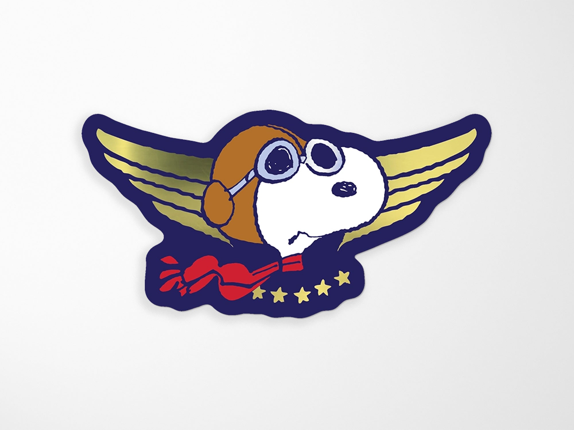 Flying Ace Snoopy Vinyl Sticker – Jenni Bick Custom Journals