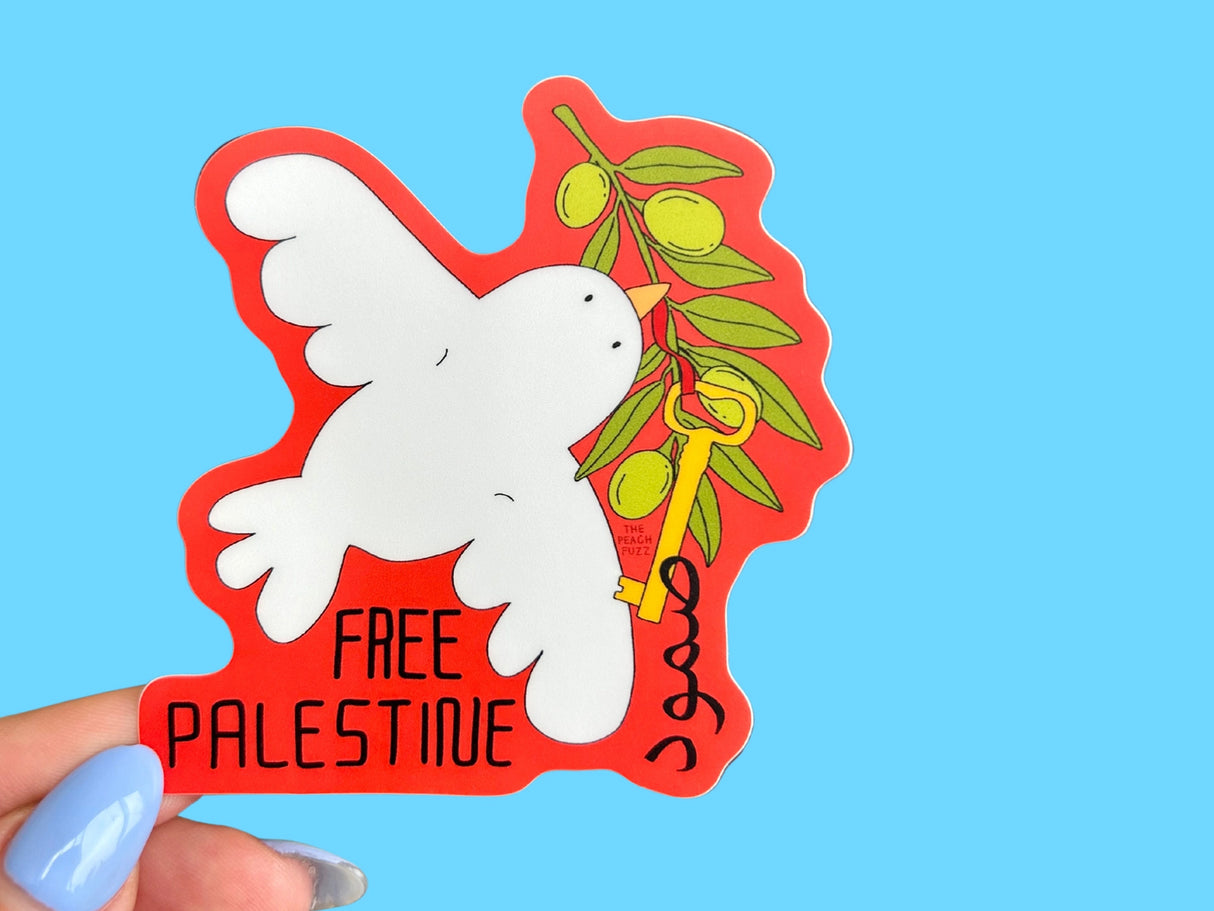 Free Palestine Sticker