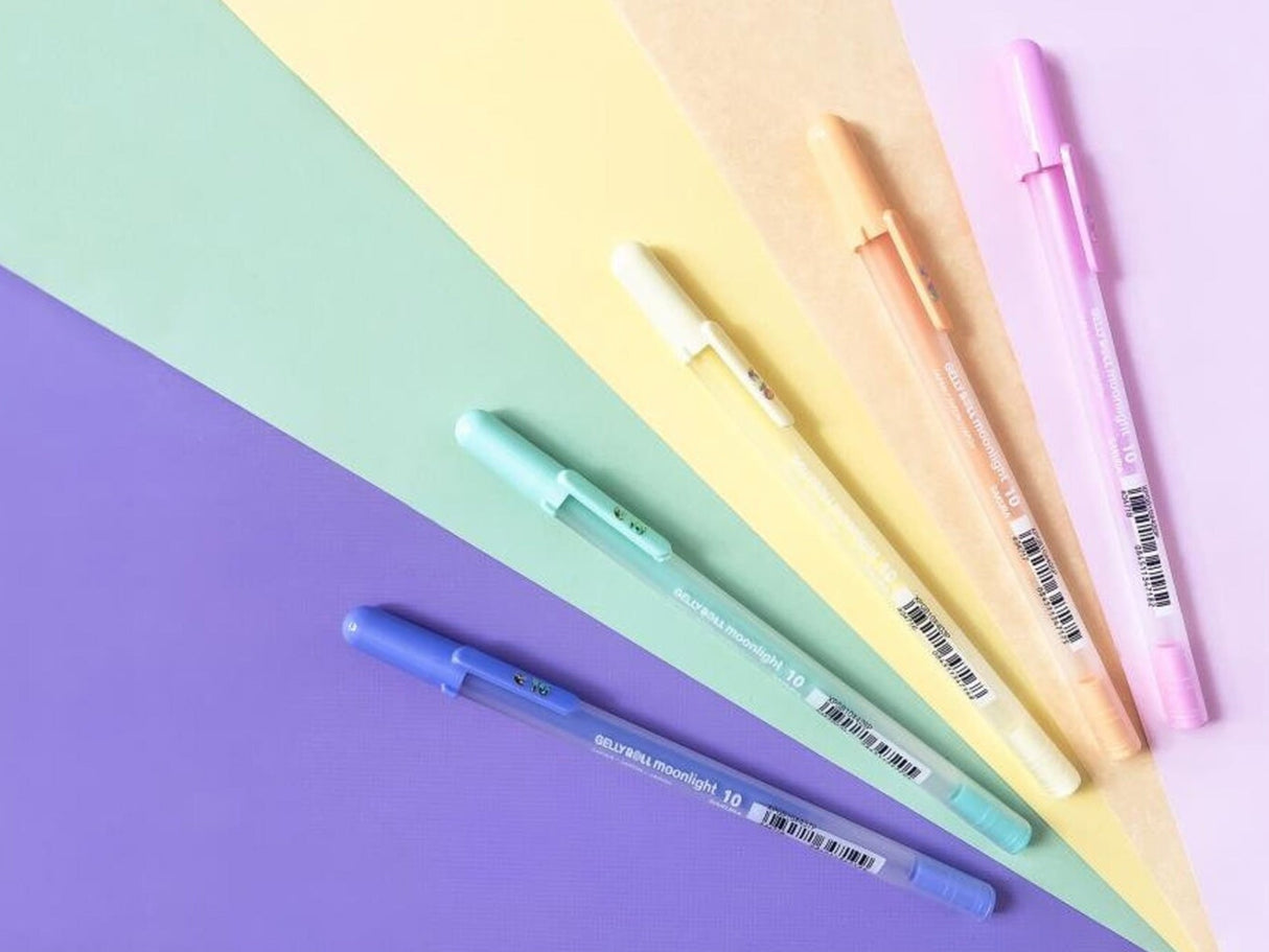 Gelly Roll Moonlight Pens Set of 5 Bold Pastels