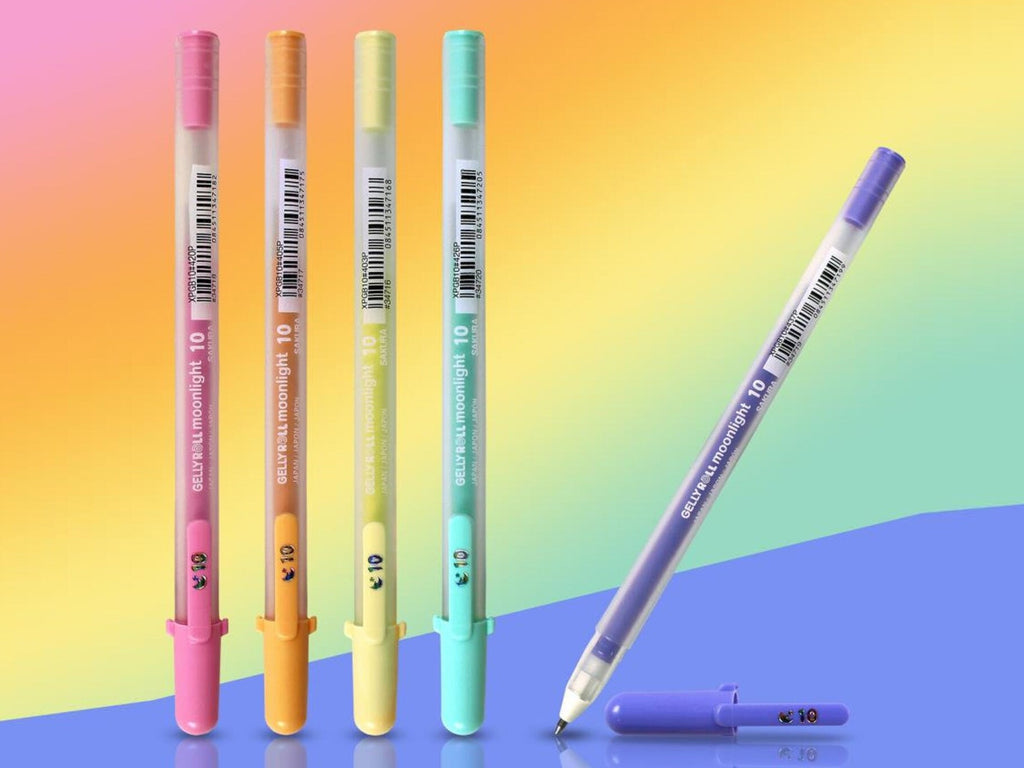 Gelly Roll Moonlight Pens Set of 5 Bold Pastels