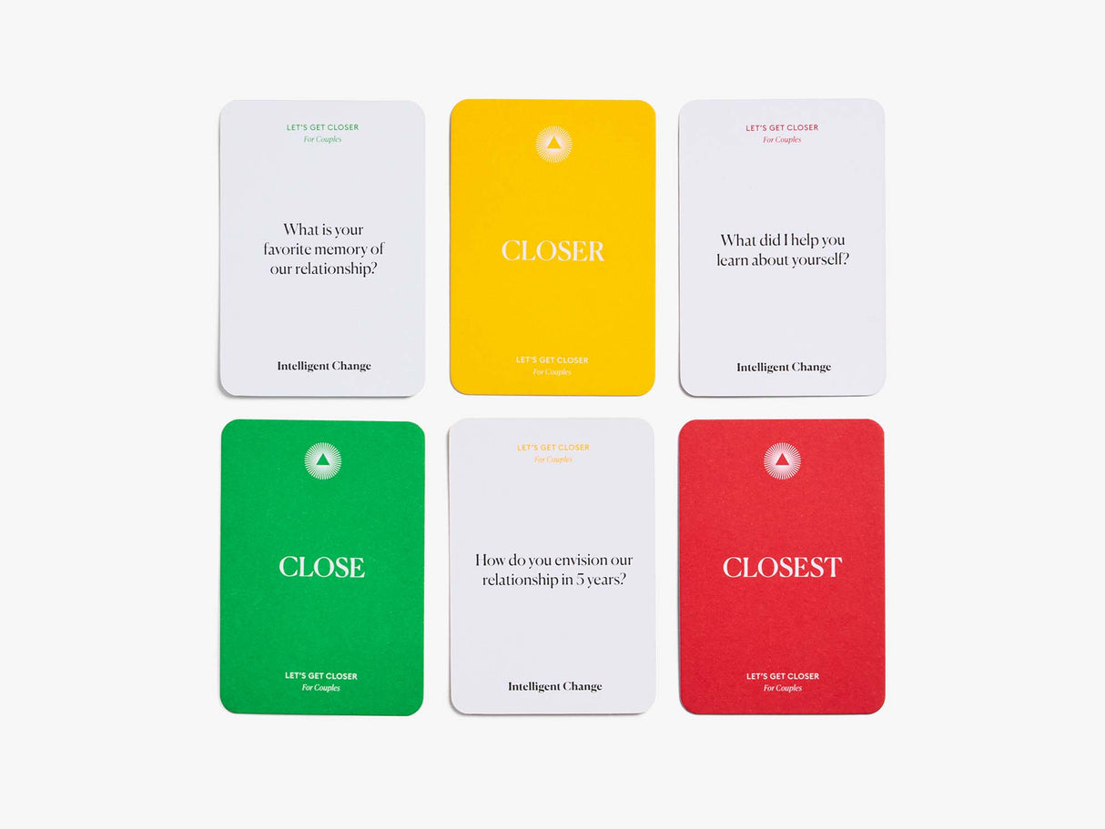 Get Closer Couples Edition - Relationship Question Card Game