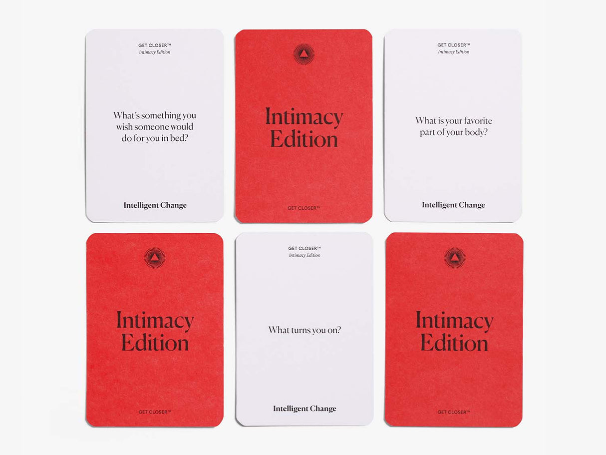 Get Closer Intimacy Edition - Relationship Question Card Game