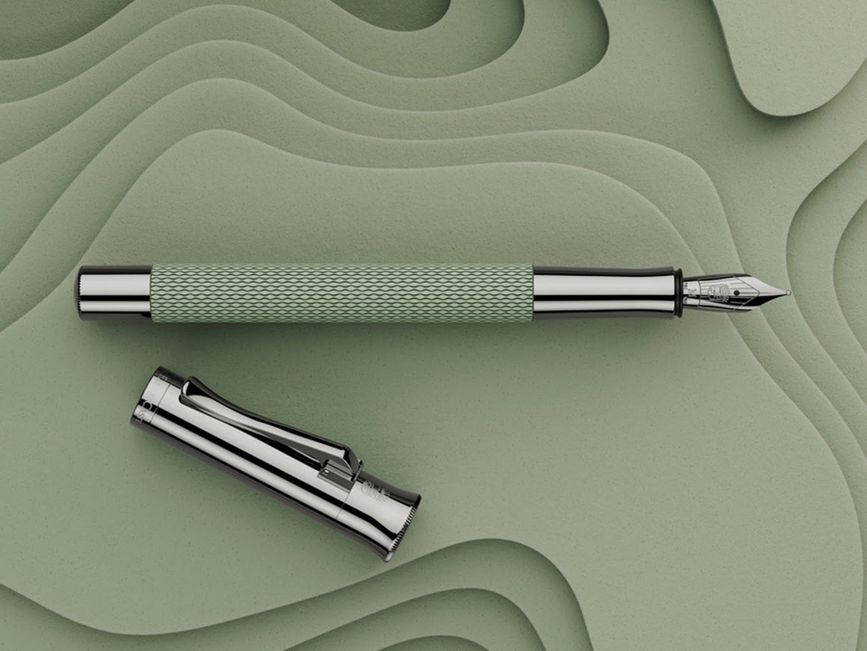 Graf Von Faber Castell Guilloche SAGE GREEN Collection
