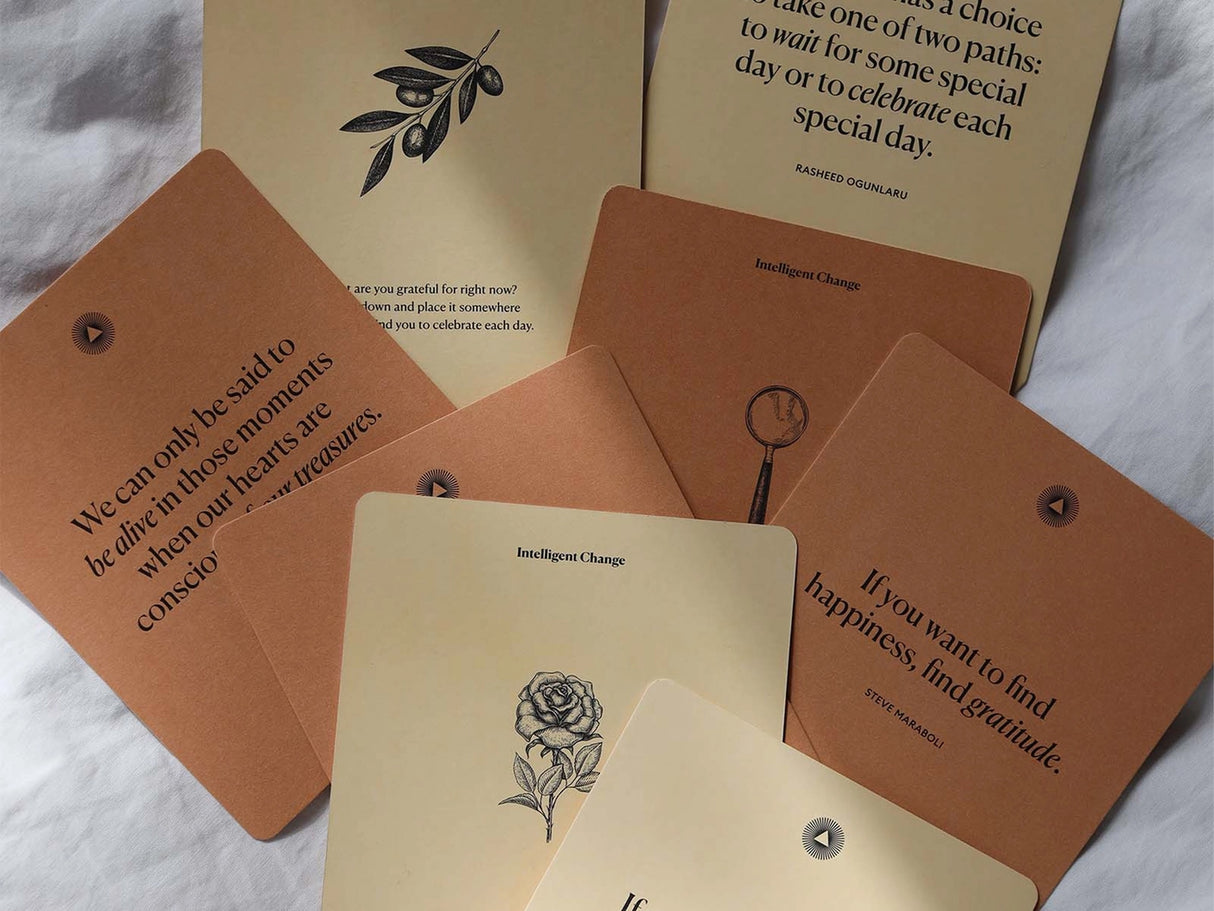 Gratitude Reminders Display Card Deck