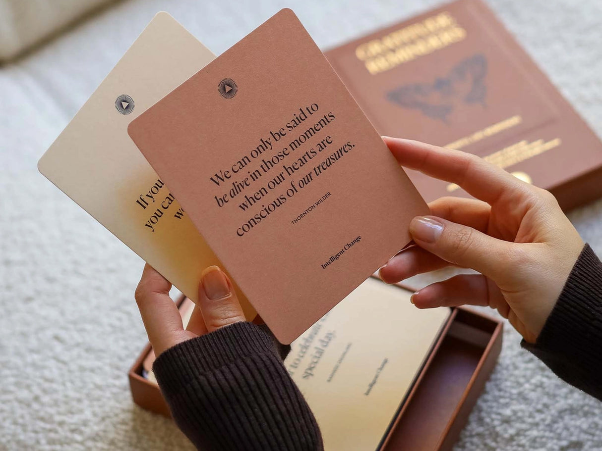 Gratitude Reminders Display Card Deck