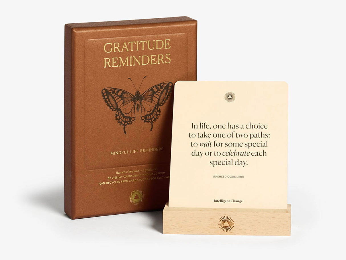 Gratitude Reminders Display Card Deck
