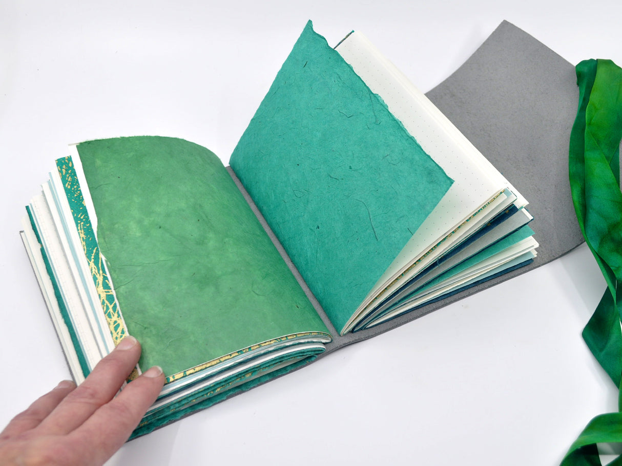 Eugenie One of a Kind Leather Journal