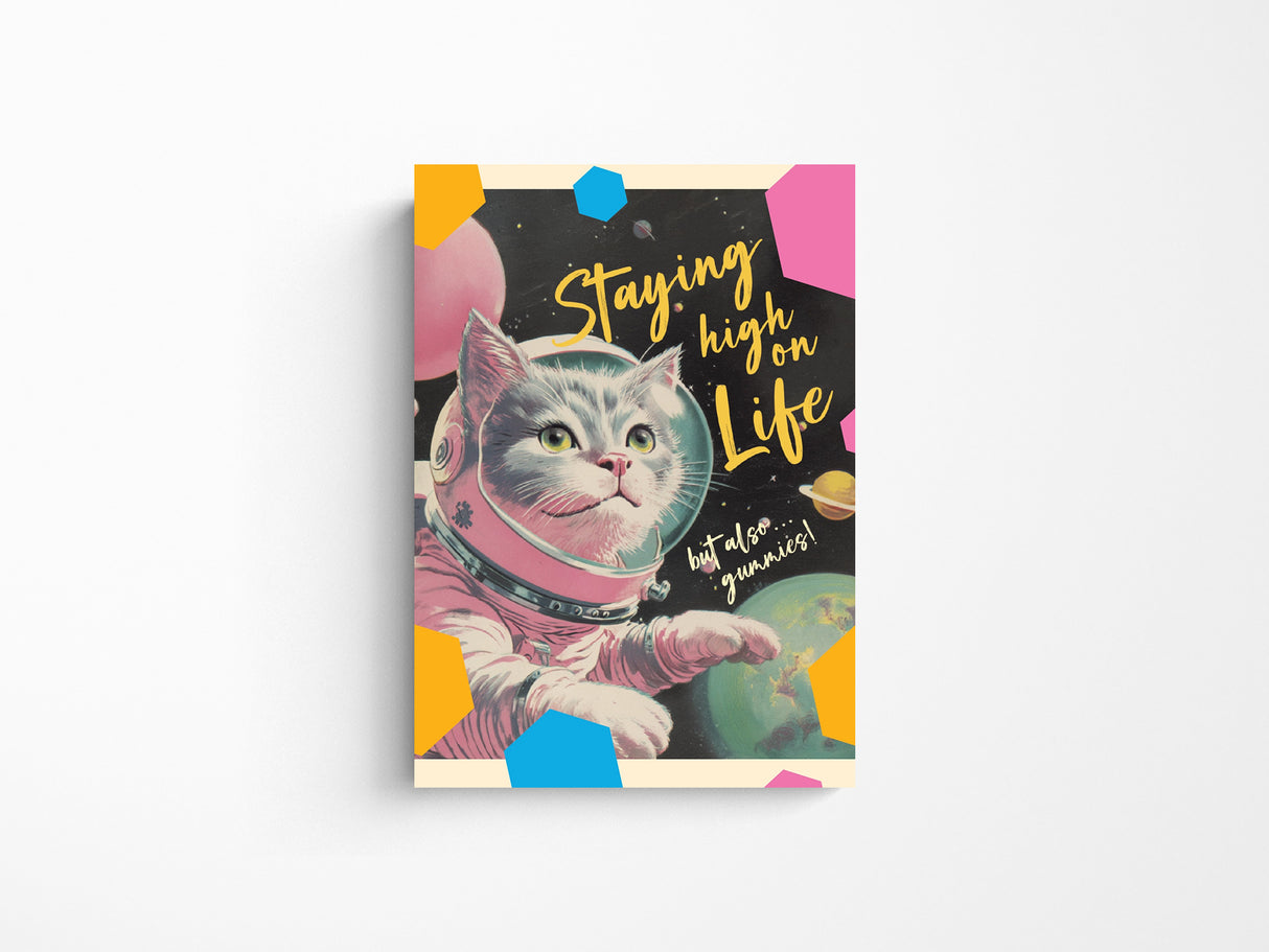 Gummies Spacecat Soft Vinyl Magnet