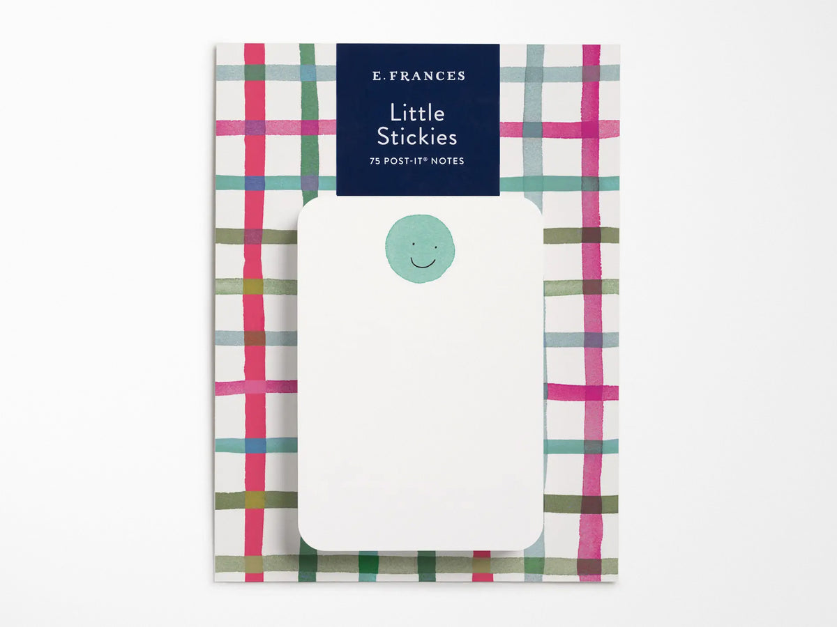Happy Plaid Little Stickies