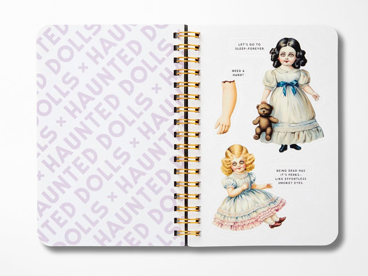 Haunted Dolls Sticker Book