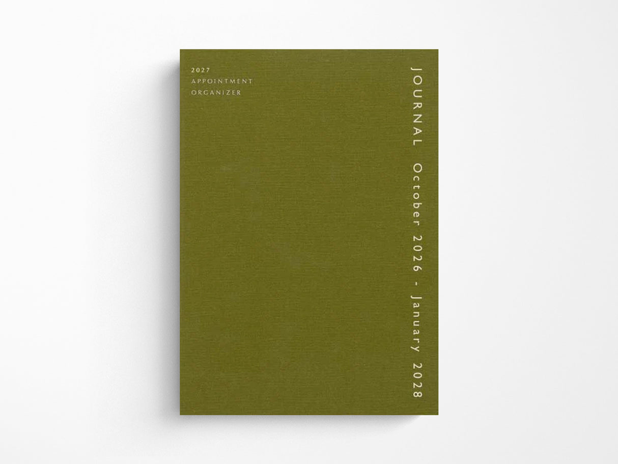 Hightide 2027 Monthly Diary Coton A5