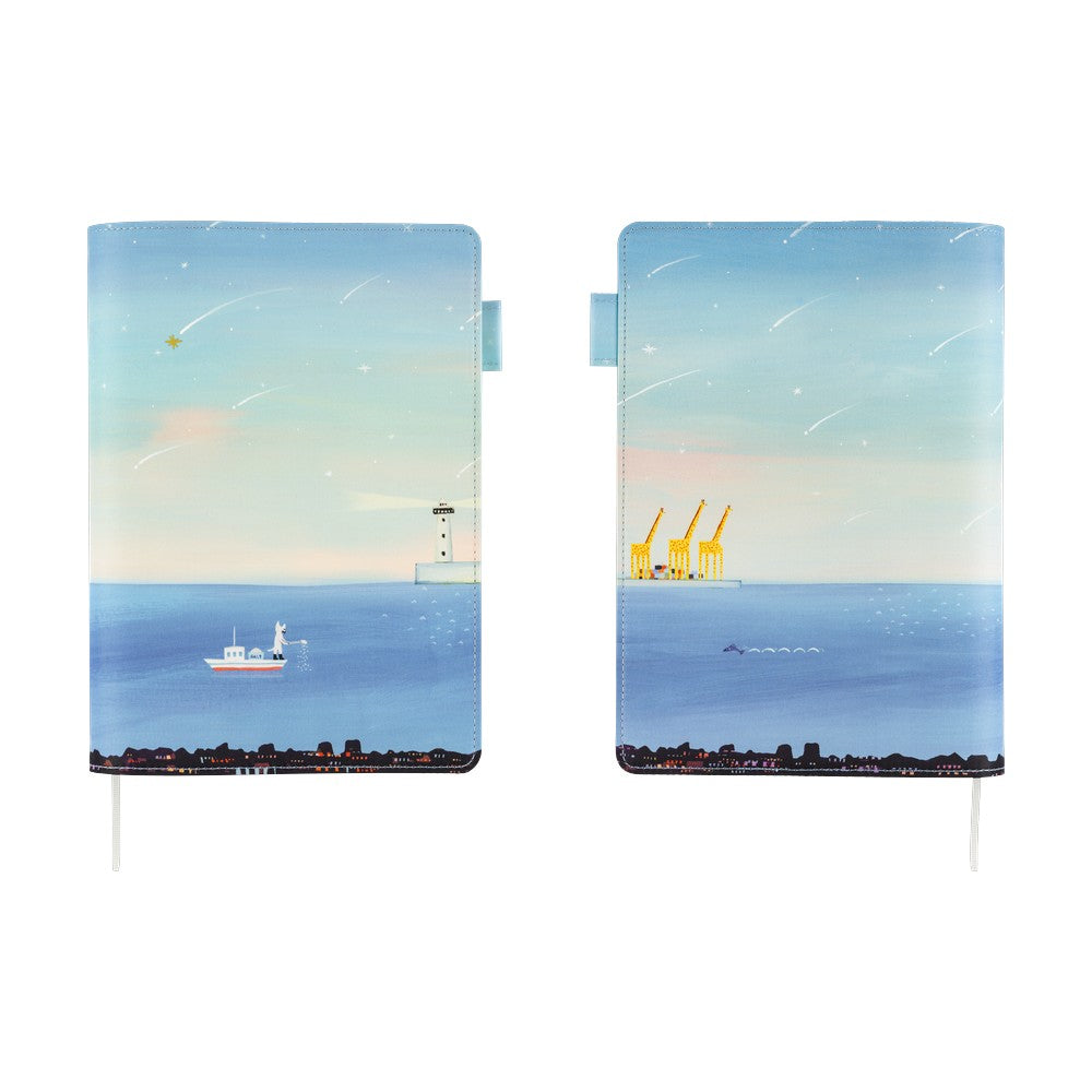 Hobonichi 5-Year Techo Cover - A5 Hiroko Kubota: The Sea's Dream at Dawn