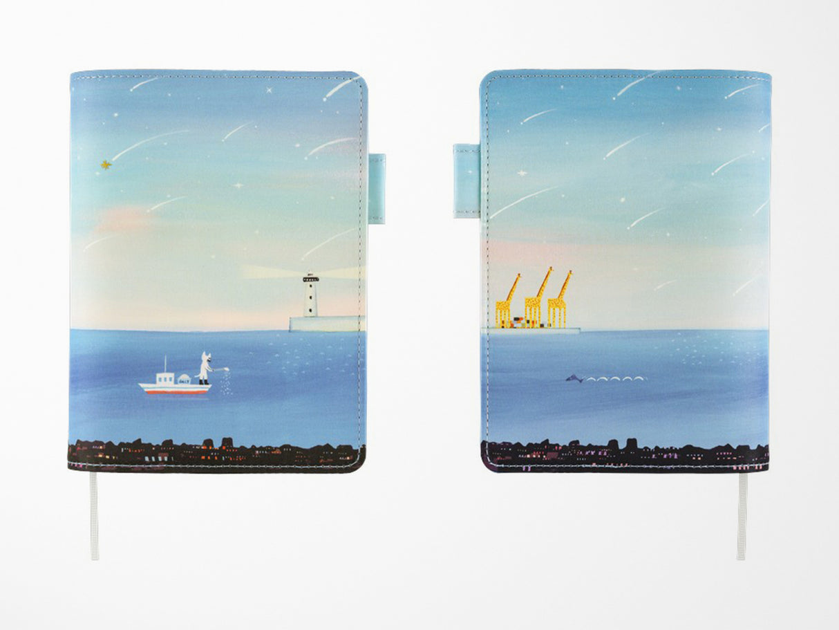 Hobonichi 5-Year Techo Cover - A6 Hiroko Kubota: The Sea's Dream at Dawn