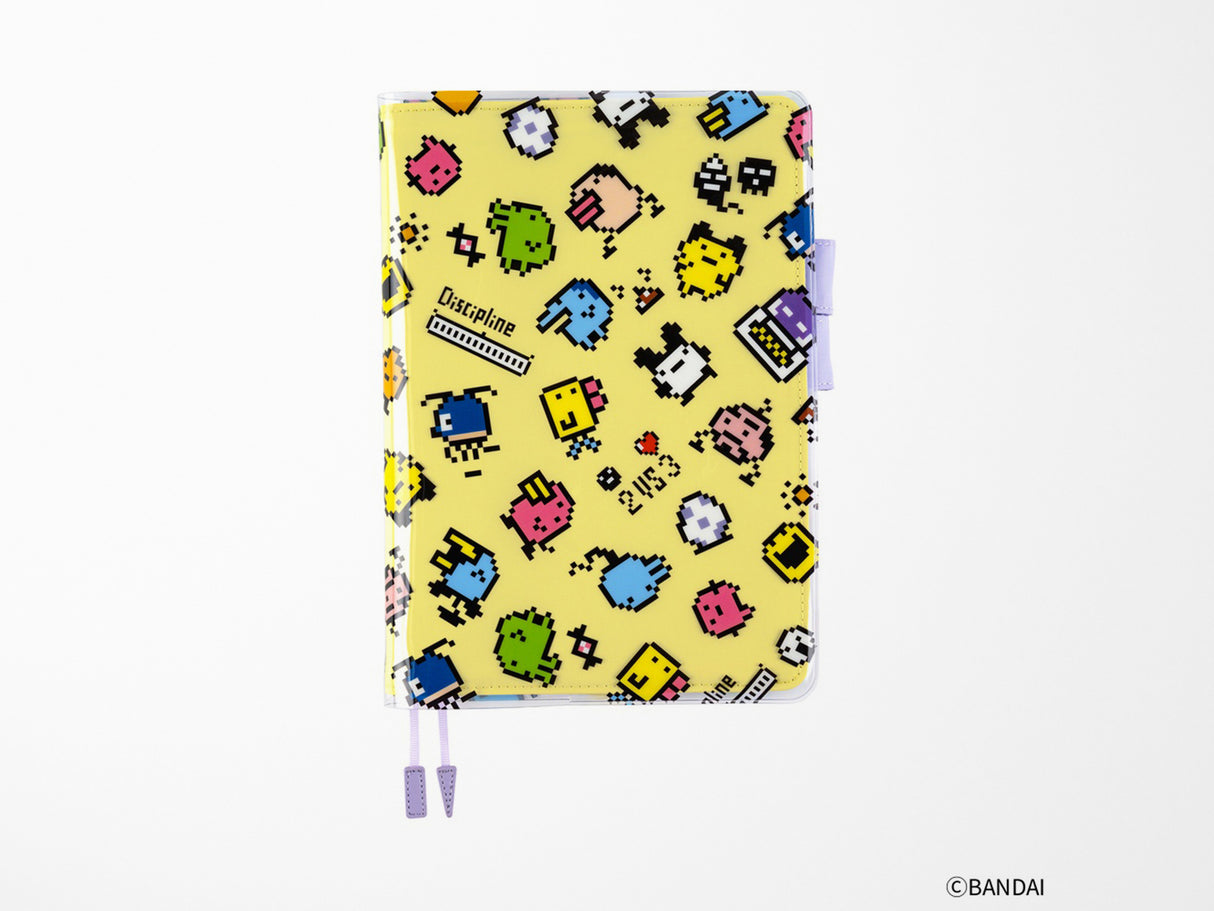 Hobonichi Cover on Cover for A5 Size Techo - Colorful Tamagotchi