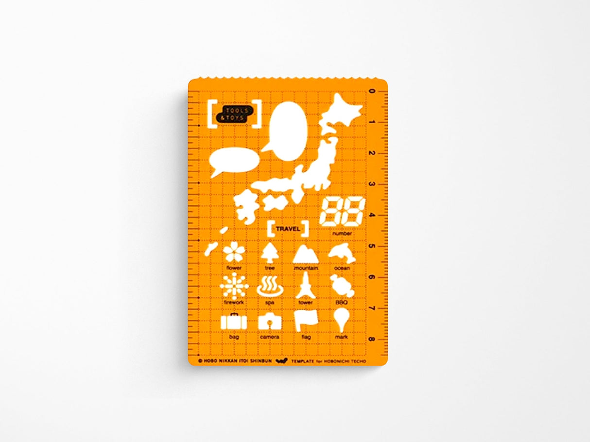 Hobonichi Stencil - Travel