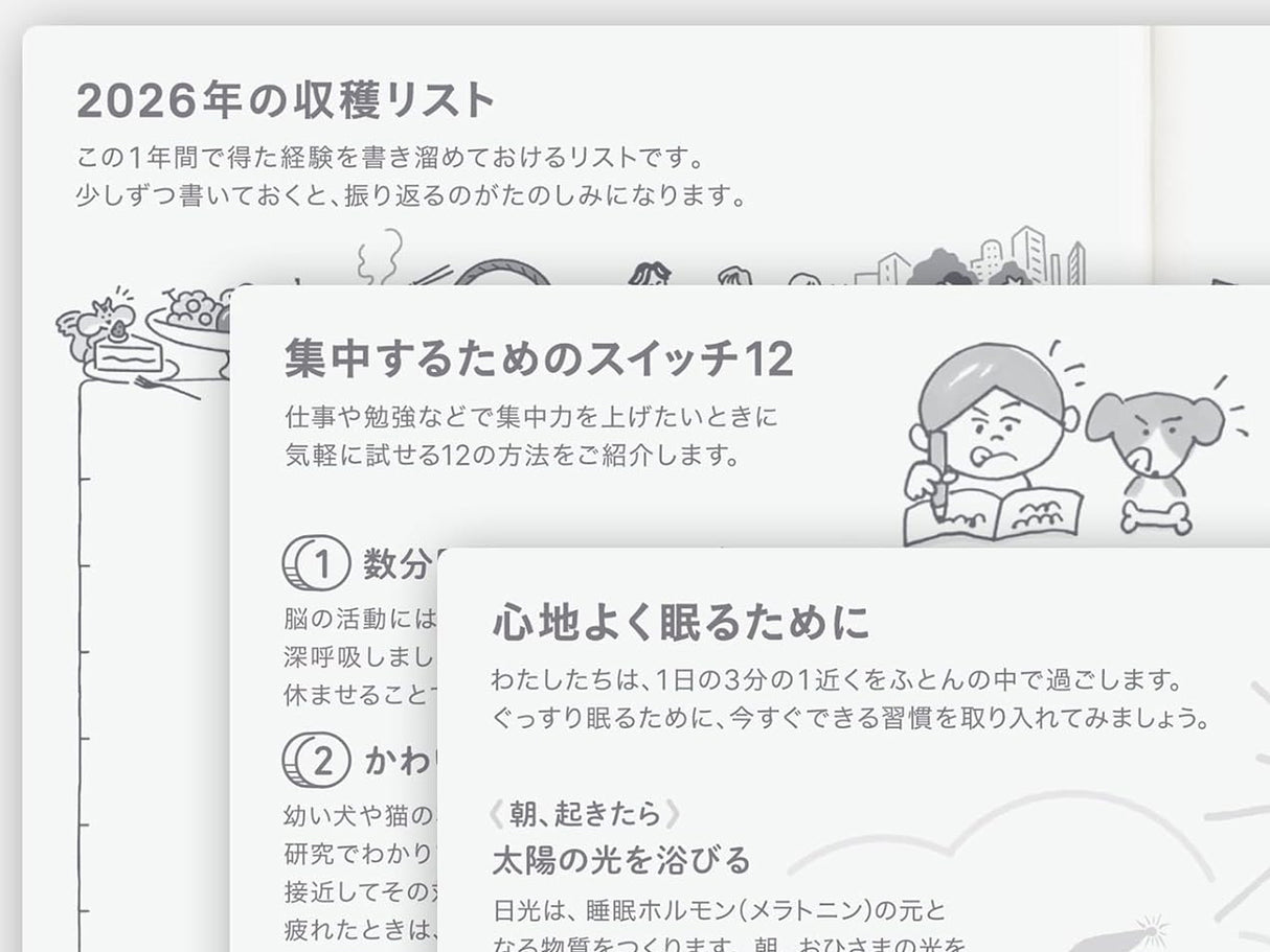 Hobonichi Techo 2026 Original Book A6 - JAPANESE April Start