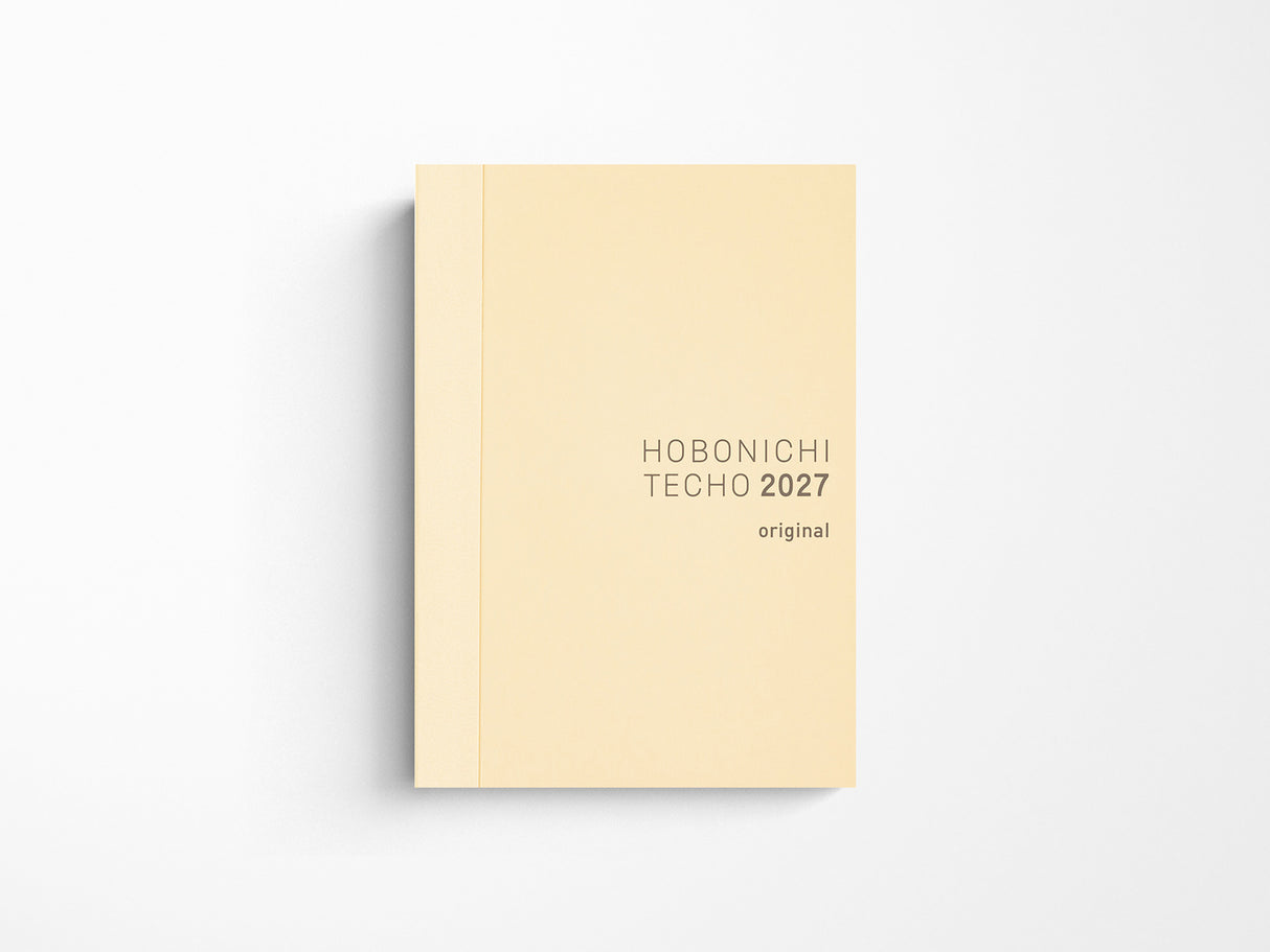 Hobonichi Techo 2027 Original Book A6 - JAPANESE