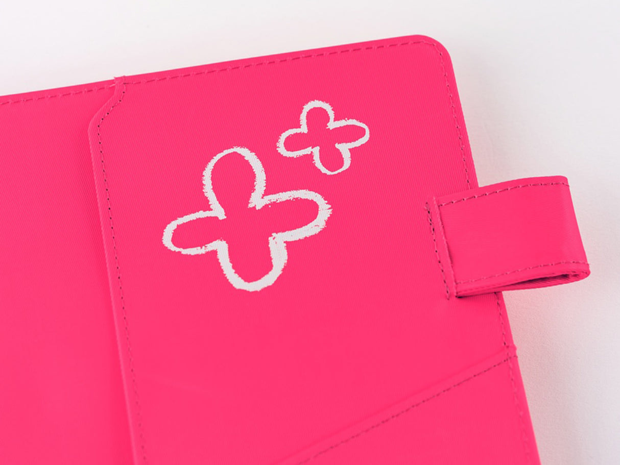 Hobonichi Techo A5 Cousin Cover + Book - Makoto Matsubayashi: Pink Flowers