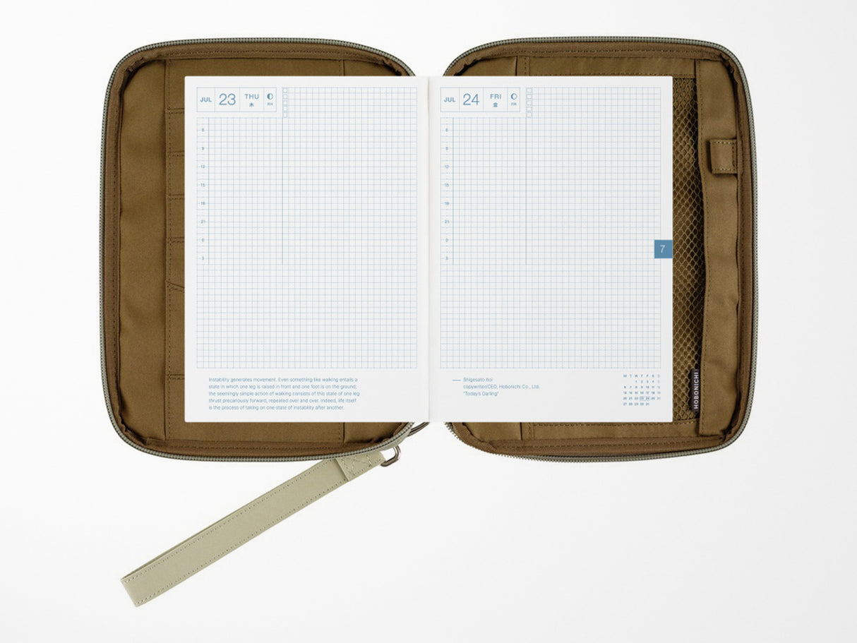 Hobonichi Techo A5 Cousin Cover + Book - Quilt