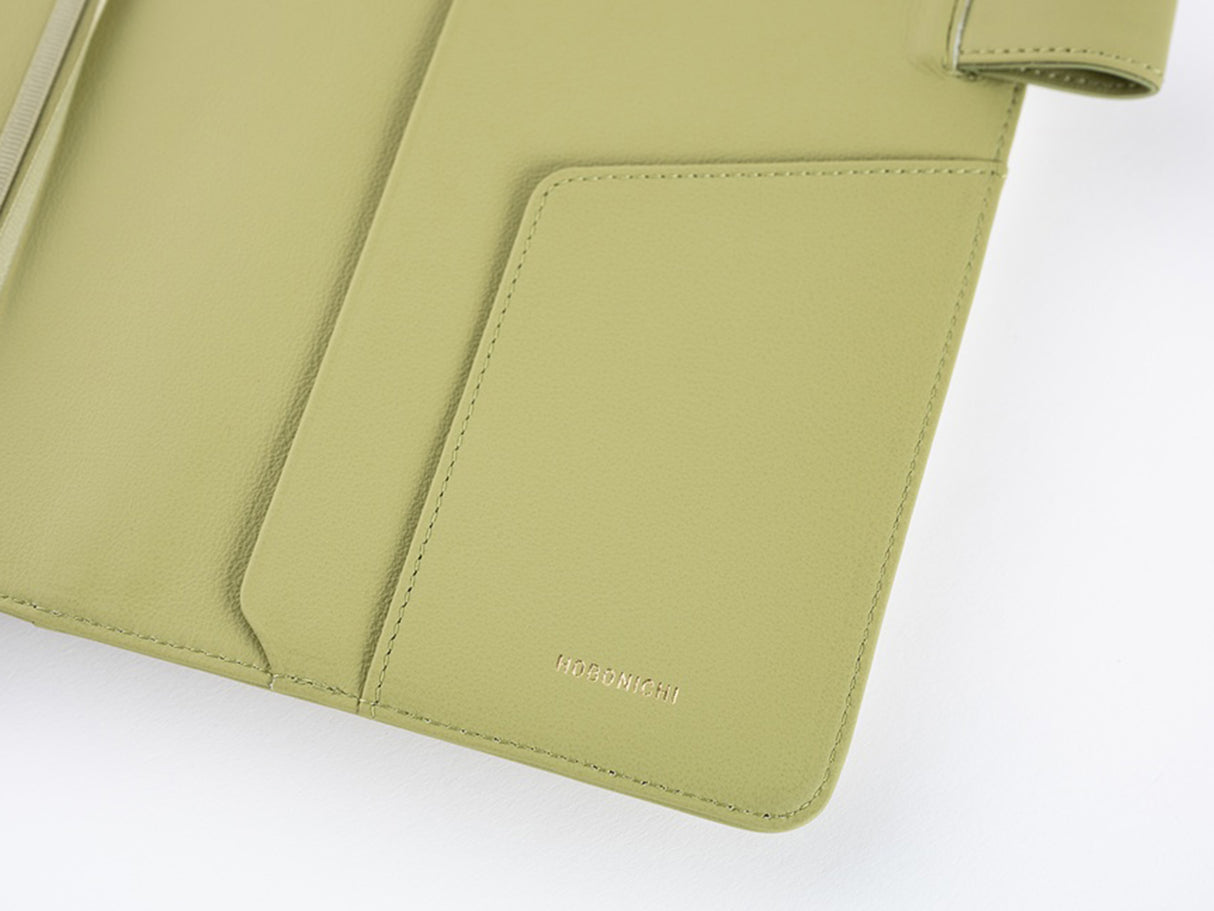 Hobonichi Techo A5 Cousin Cover + Book - Sage Green Leather