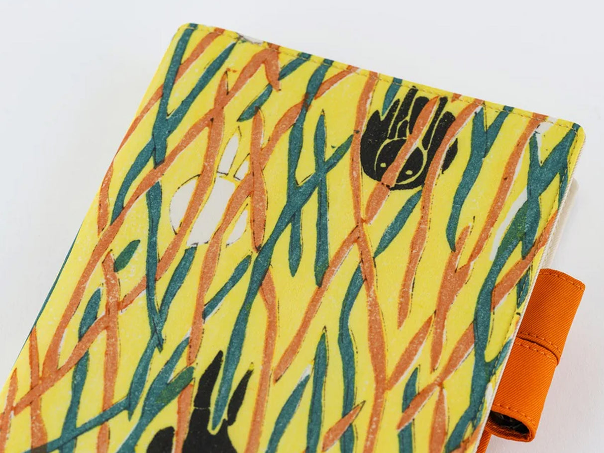 Hobonichi Techo A5 Cousin Cover + Book - Unsodo: Bijutsukai Wild Rabbits