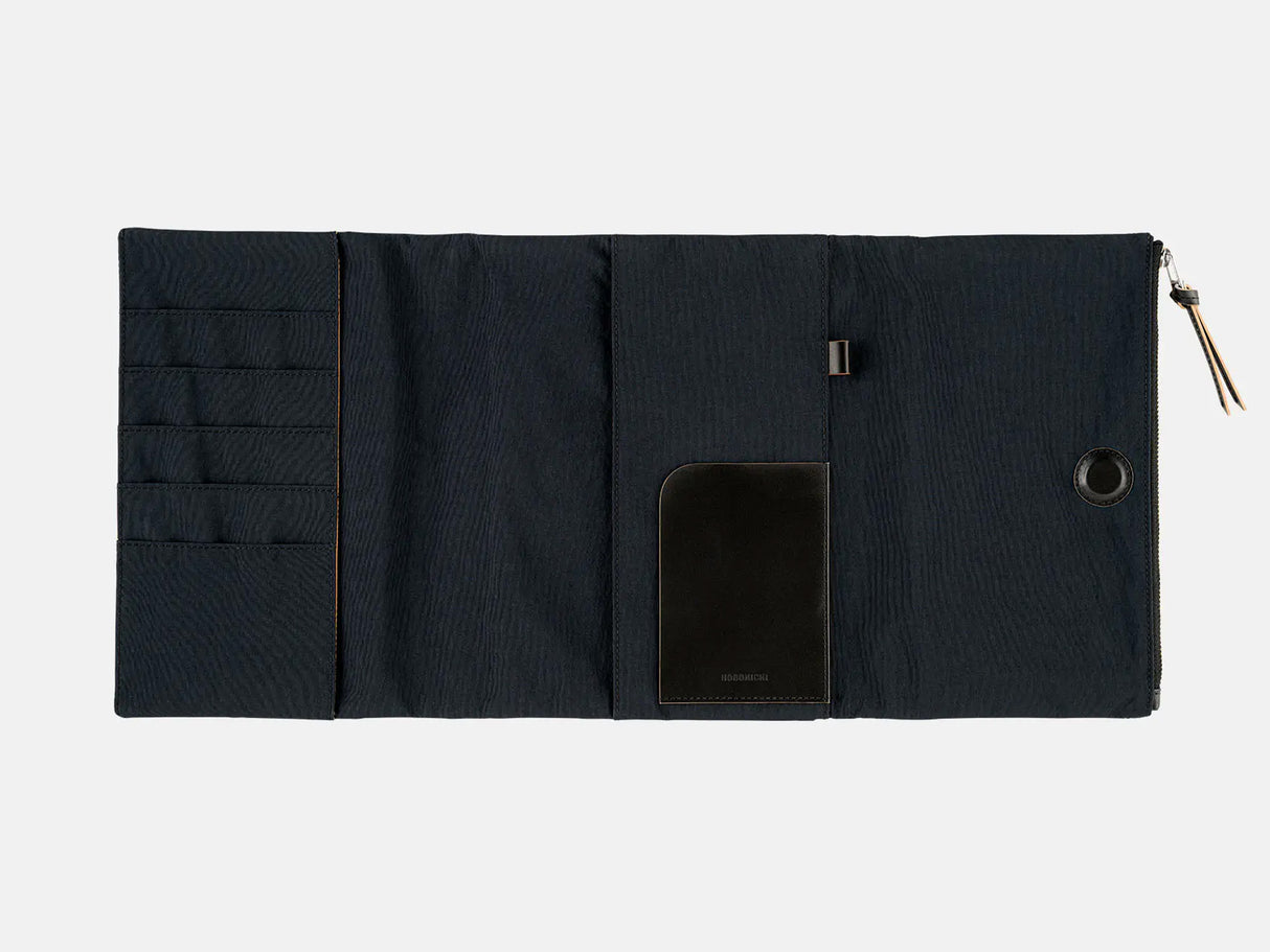 Hobonichi Techo A5 Cousin Cover - Tragen: Black