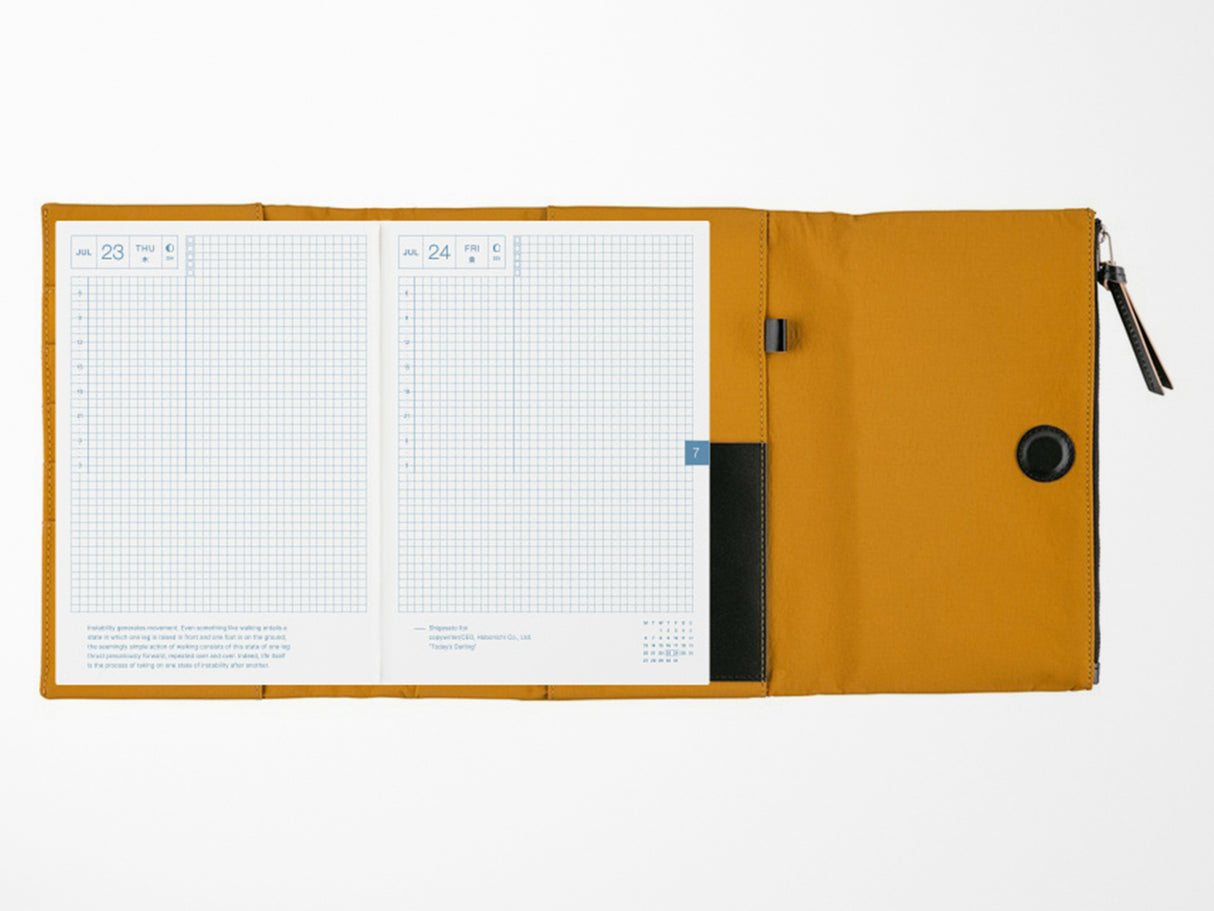 Hobonichi Techo A5 Cousin Cover - Tragen Mustard