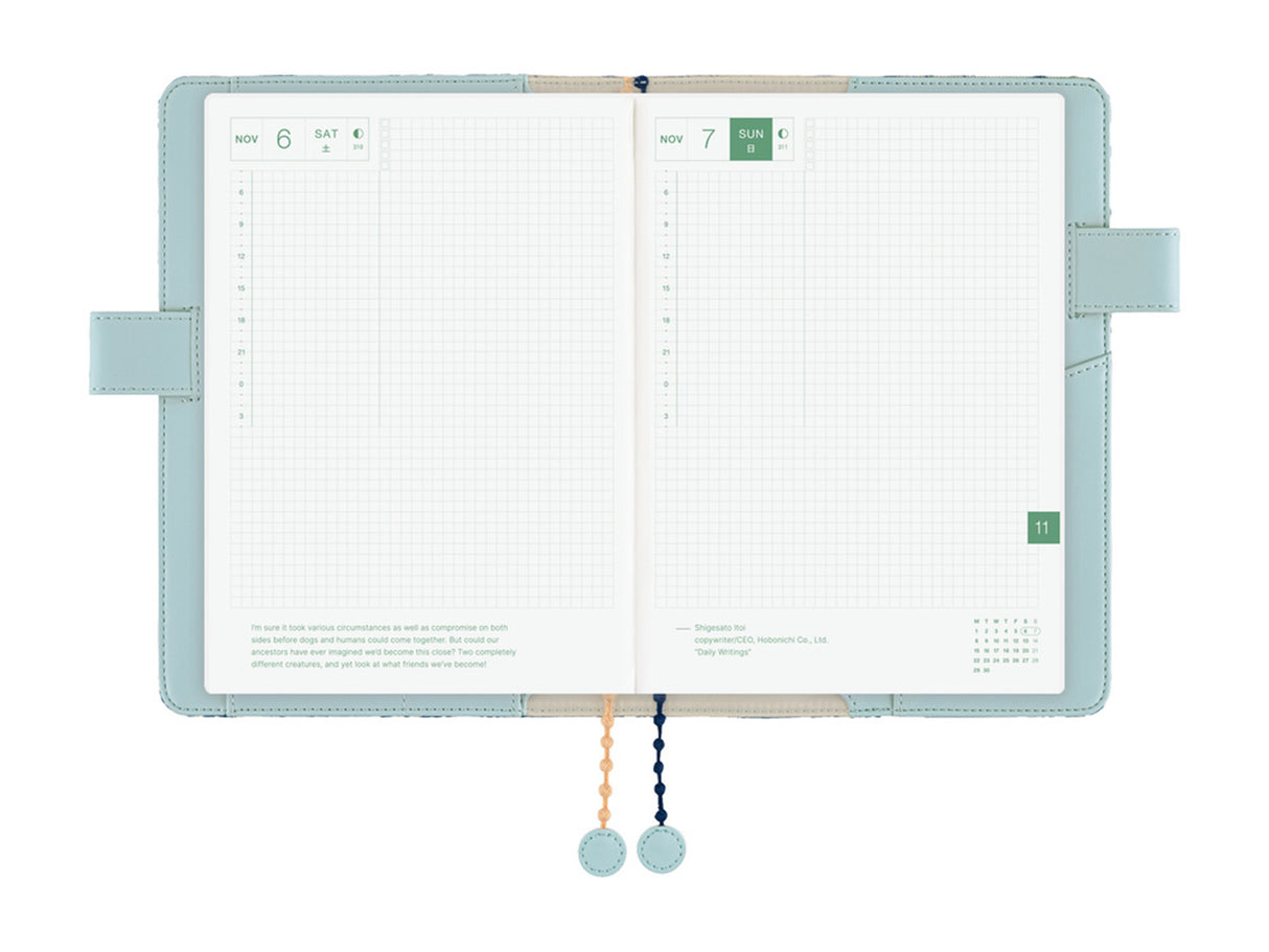 Hobonichi Techo A5 Cousin Cover - mina perhonen: felice