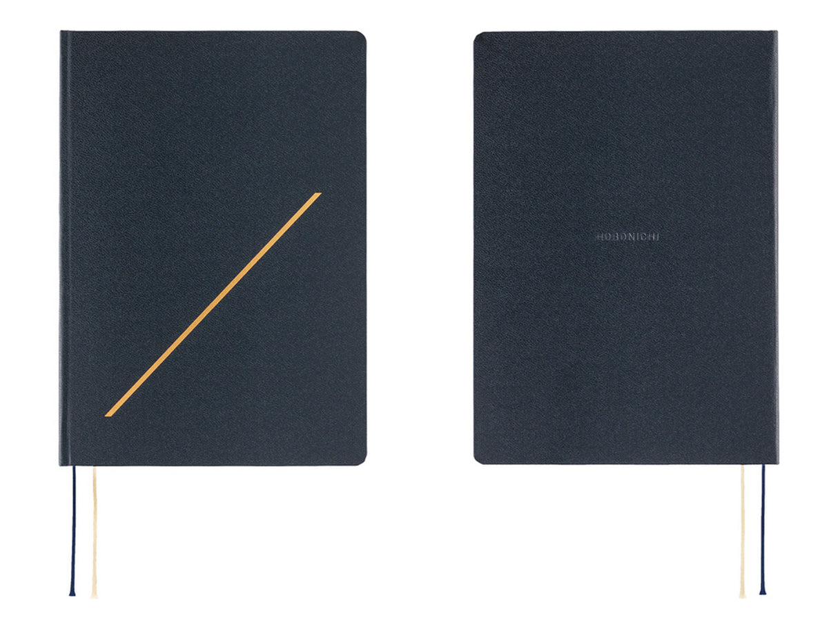 Hobonichi Techo A5 Hon 2027 - Slash (Navy)